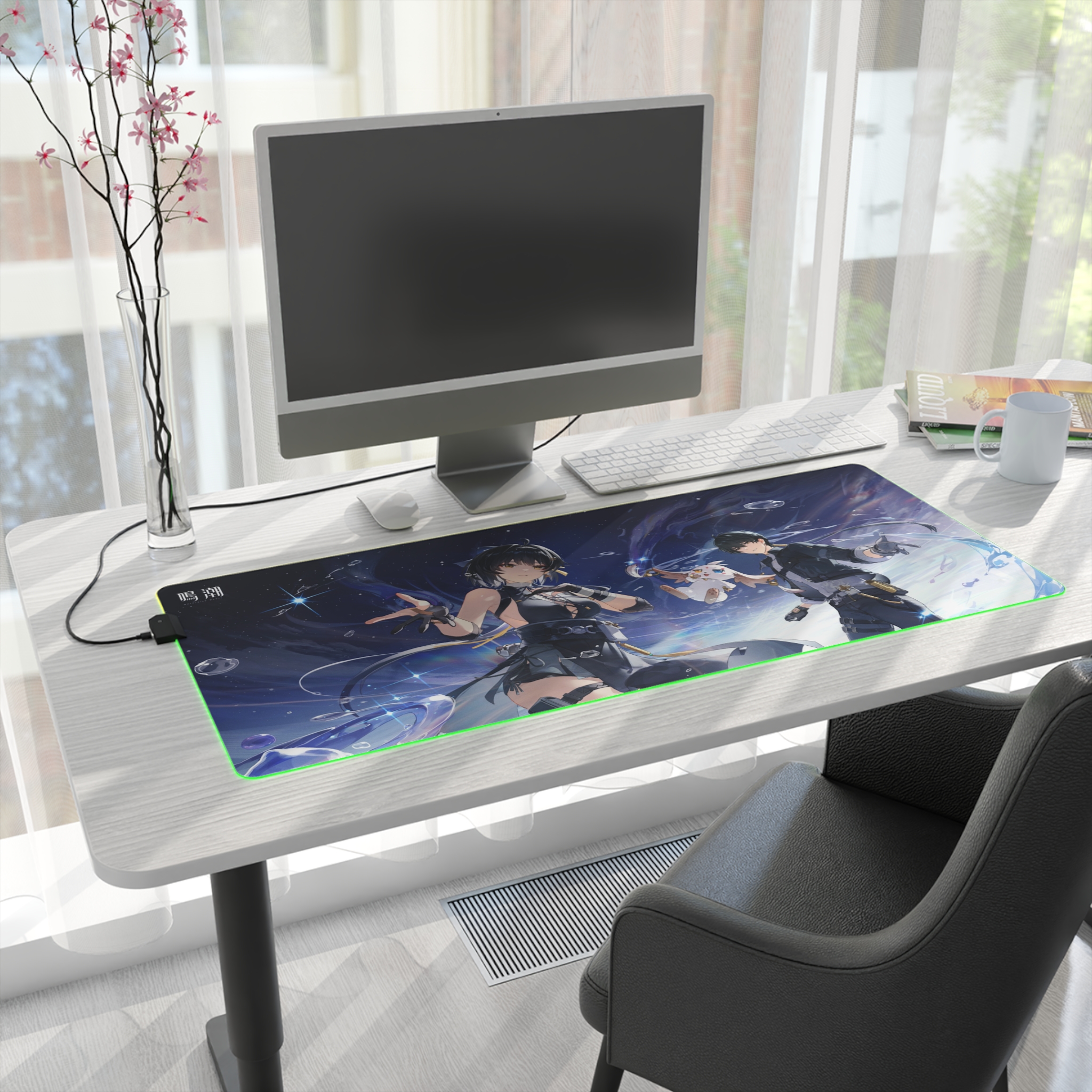 鳴潮 海歌重奏 主題桌墊 LED遊戲滑鼠墊-ZUIHANG SHOP