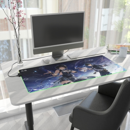 鳴潮 海歌重奏 主題桌墊 LED遊戲滑鼠墊-ZUIHANG SHOP