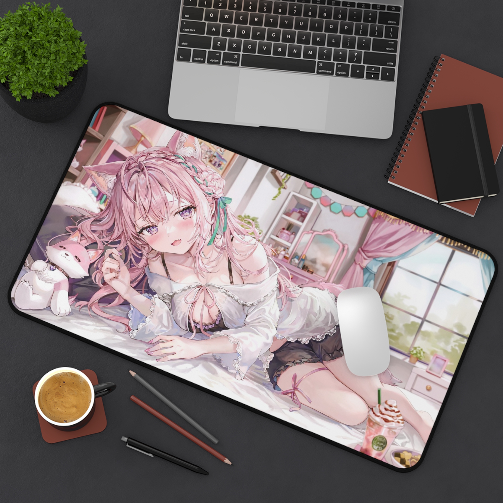 Hololive 虛擬偶像 博衣小夜璃 卡牌桌遊週邊牌墊滑鼠墊