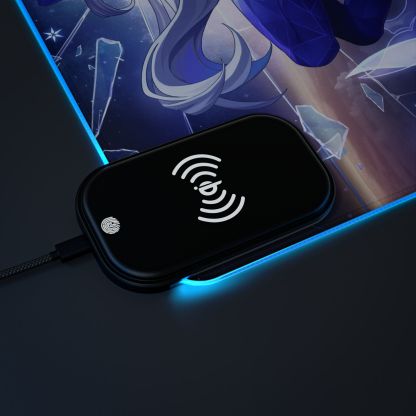 原神 絲柯克 主題桌墊 LED遊戲滑鼠墊-ZUIHANG SHOP