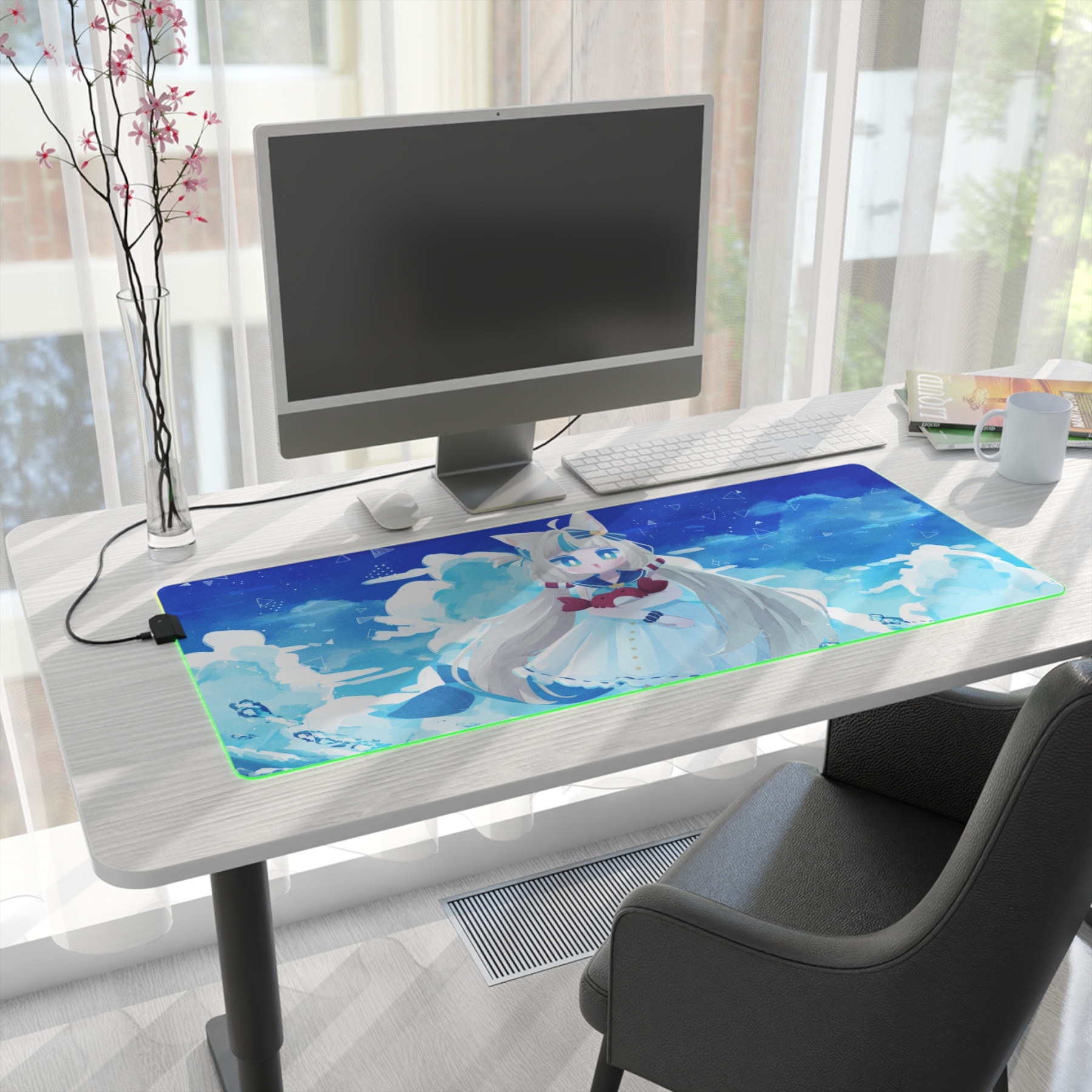 SamekoSaba 主題桌墊 LED遊戲滑鼠墊-ZUIHANG SHOP