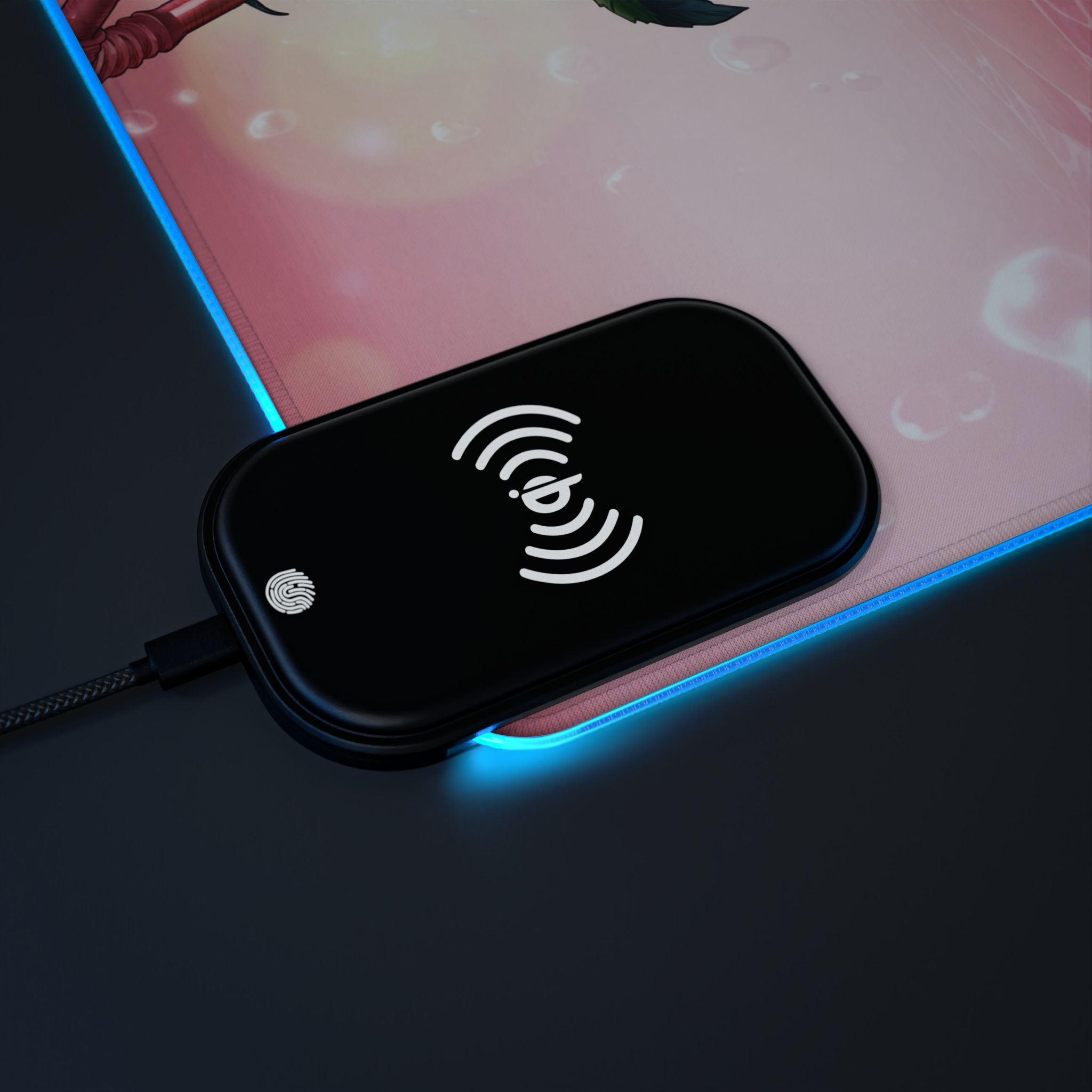 棕色塵埃2 主題桌墊 LED遊戲滑鼠墊-ZUIHANG SHOP