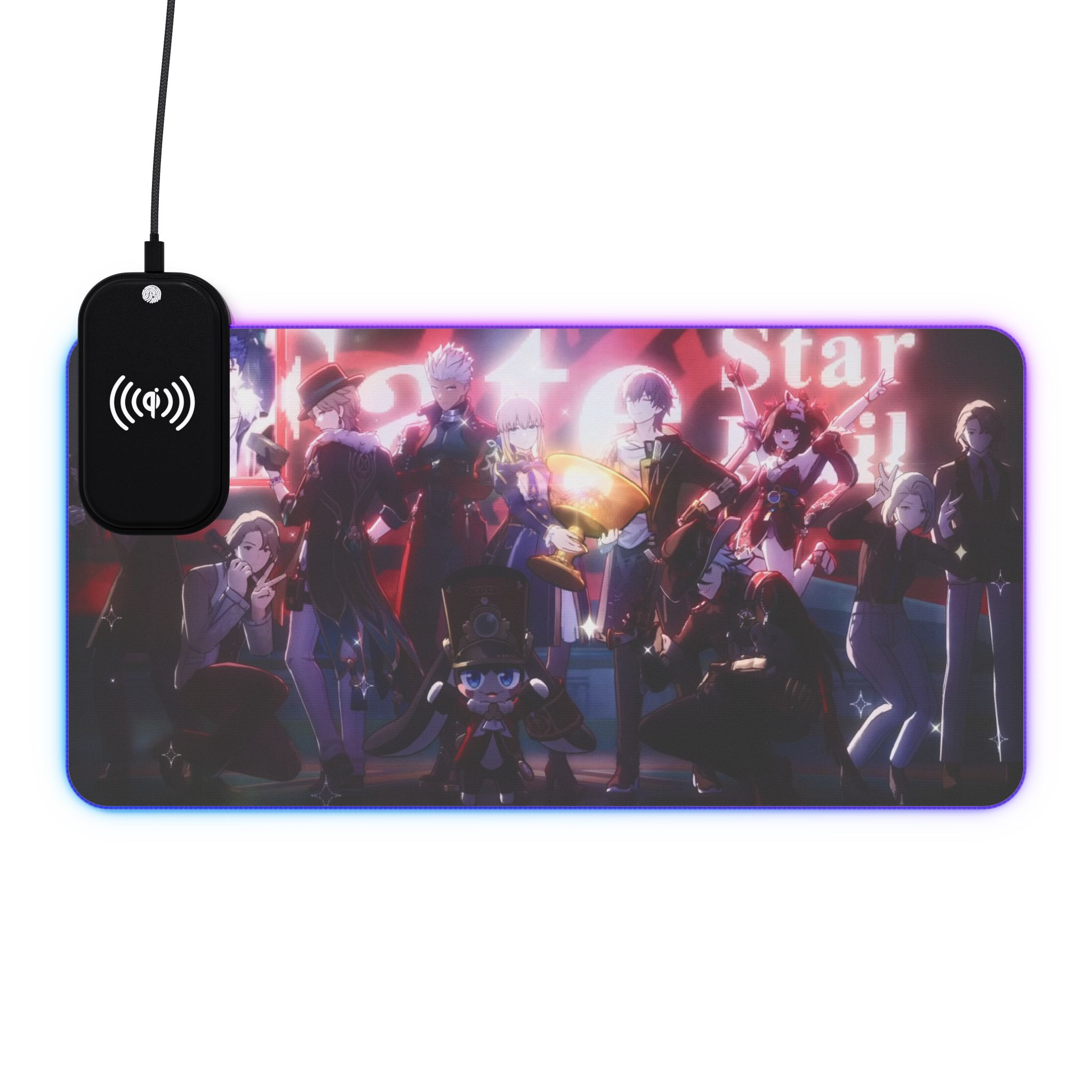 崩壞:星穹鐵道 主題桌墊 LED遊戲滑鼠墊-ZUIHANG SHOP