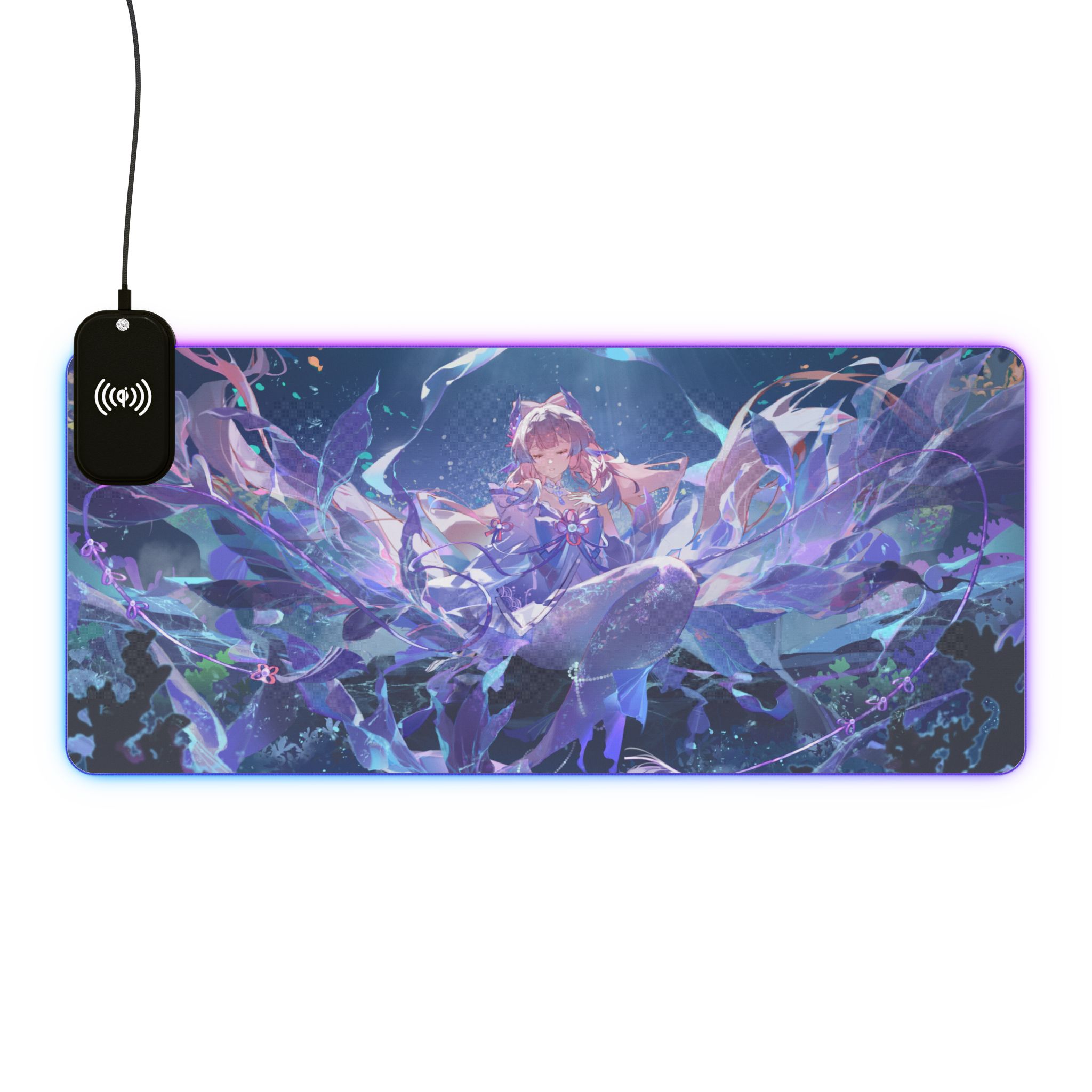 原神 心海 主題桌墊 LED遊戲滑鼠墊-ZUIHANG SHOP