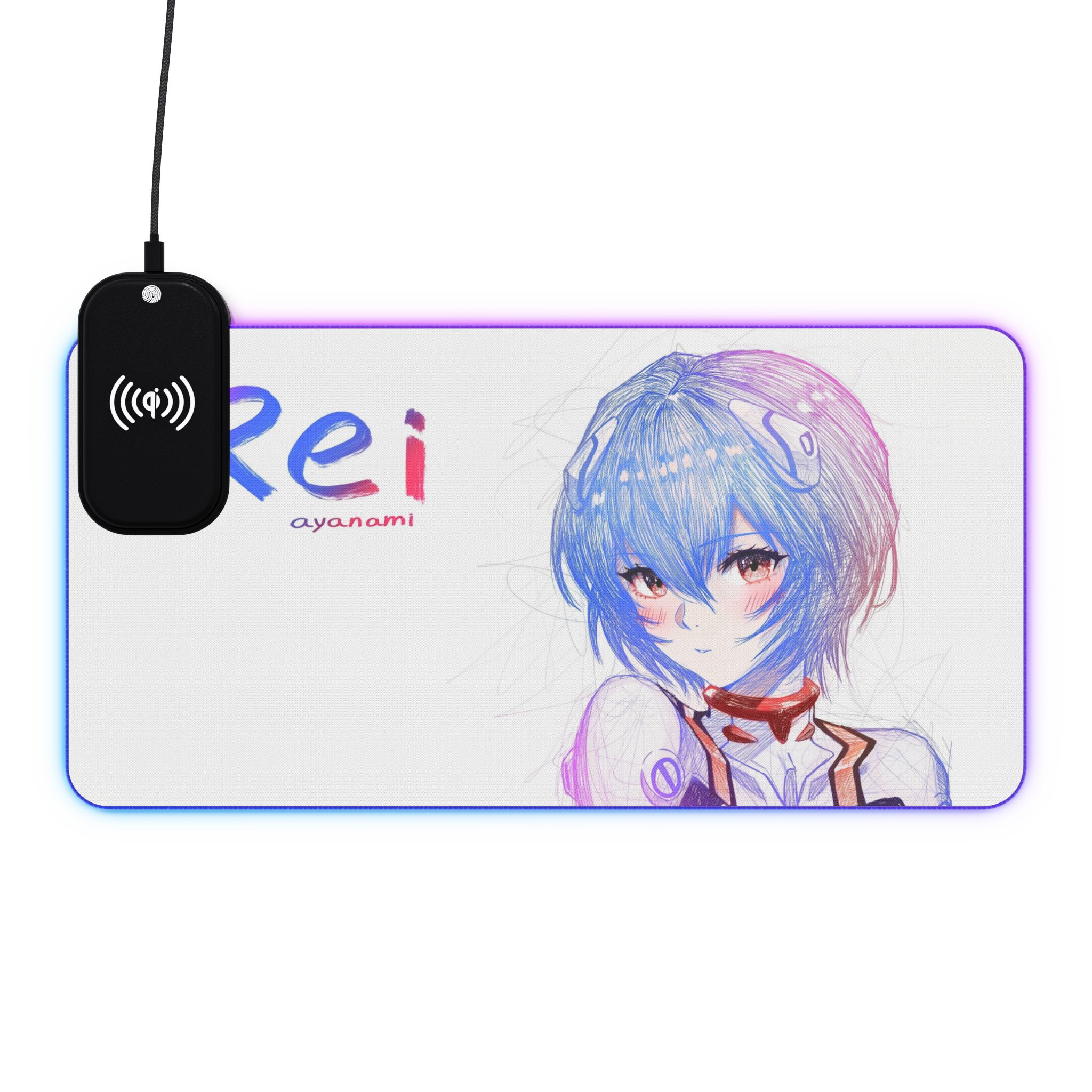 亂線畫風 主題桌墊 LED遊戲滑鼠墊-ZUIHANG SHOP