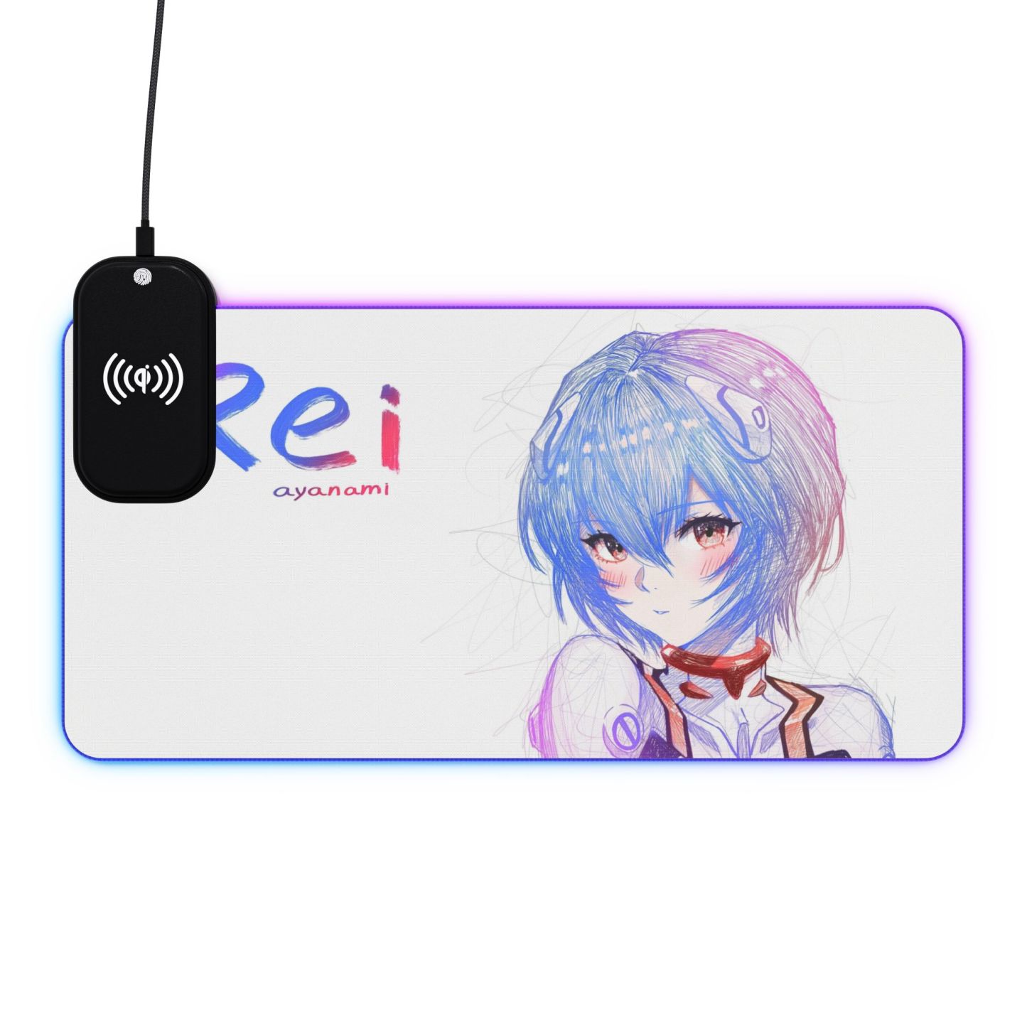 亂線畫風 主題桌墊 LED遊戲滑鼠墊-ZUIHANG SHOP