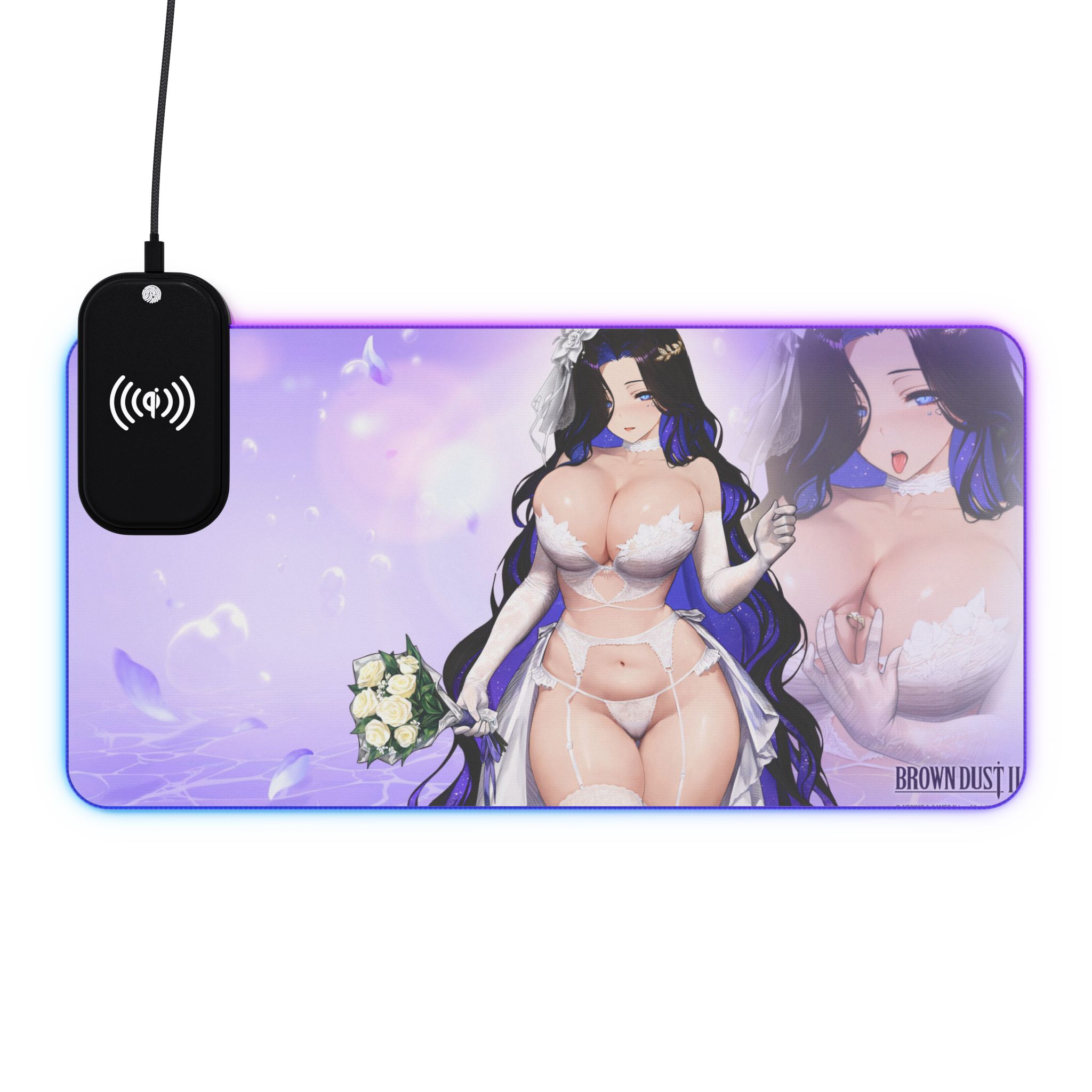 棕色塵埃2 主題桌墊 LED遊戲滑鼠墊-ZUIHANG SHOP