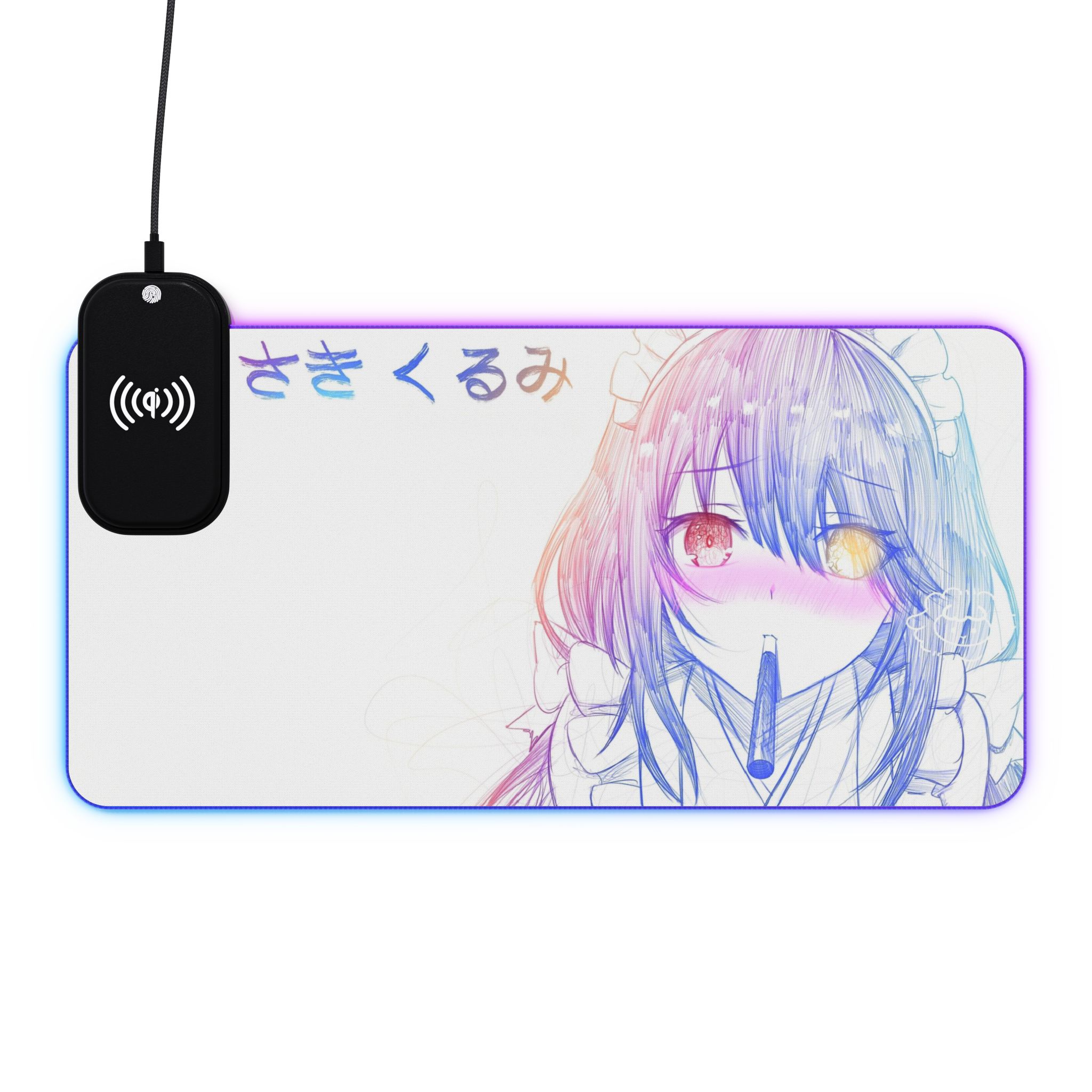 亂線畫風 主題桌墊 LED遊戲滑鼠墊-ZUIHANG SHOP