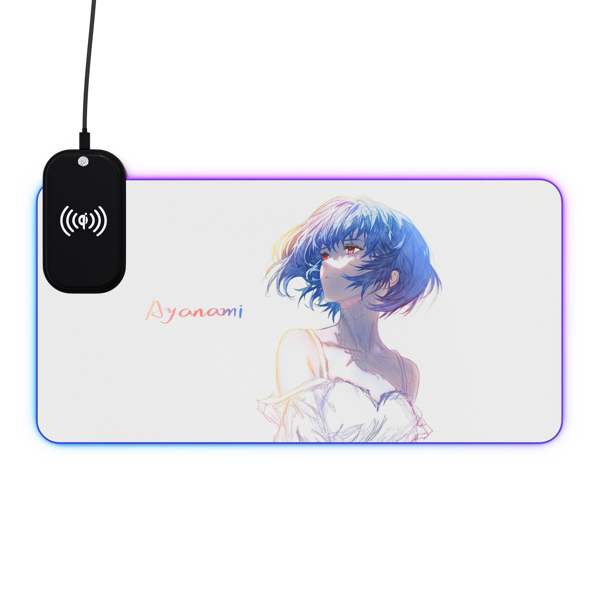 亂線畫風 主題桌墊 LED遊戲滑鼠墊-ZUIHANG SHOP