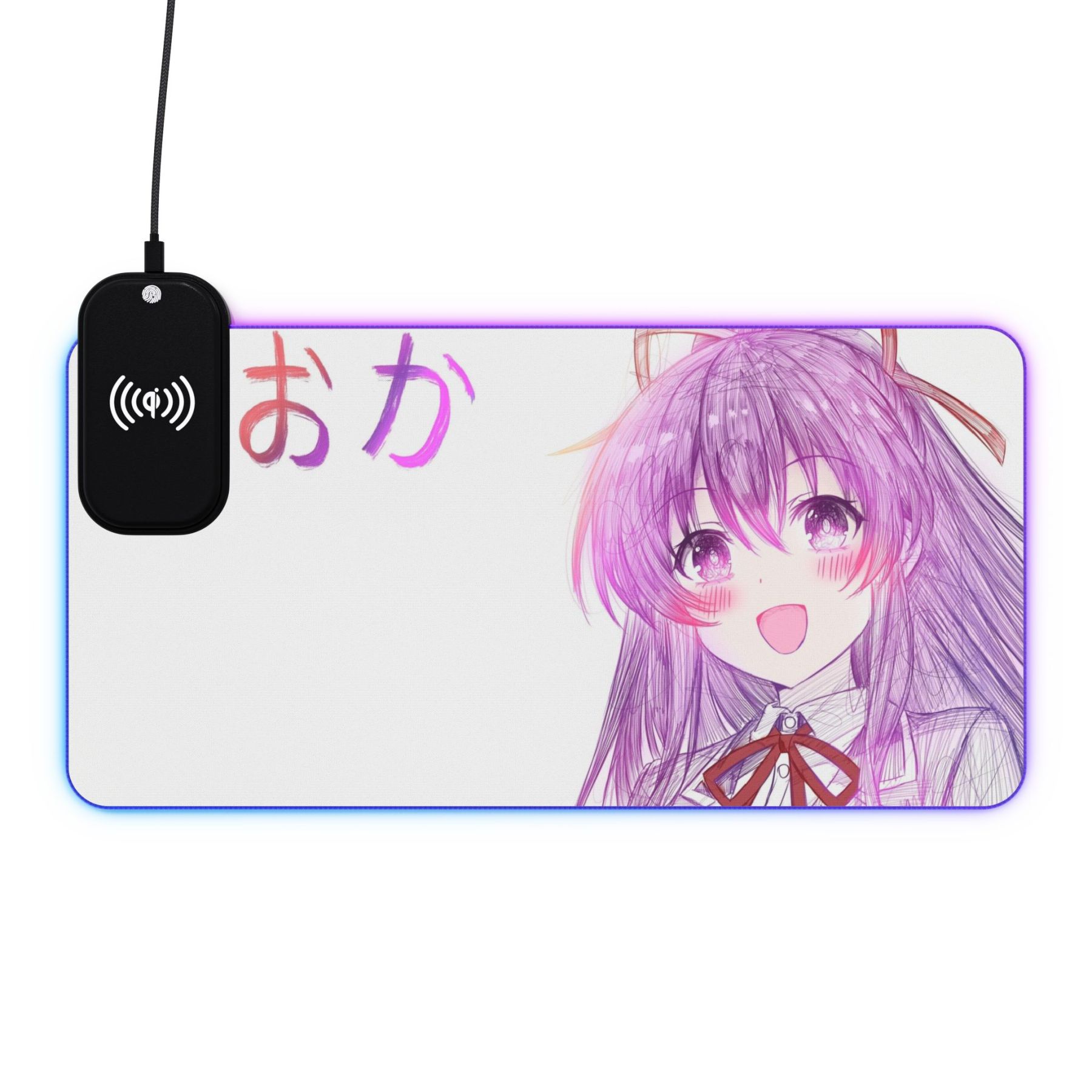 亂線畫風 主題桌墊 LED遊戲滑鼠墊-ZUIHANG SHOP