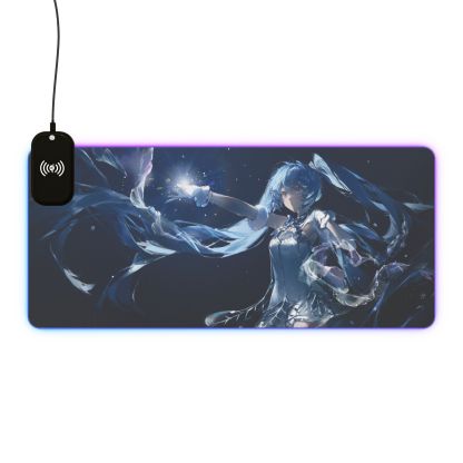 Miku Day 主題桌墊 LED遊戲滑鼠墊-ZUIHANG SHOP