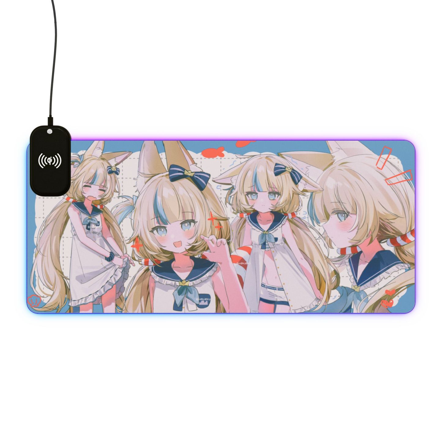 SamekoSaba 主題桌墊 LED遊戲滑鼠墊-ZUIHANG SHOP