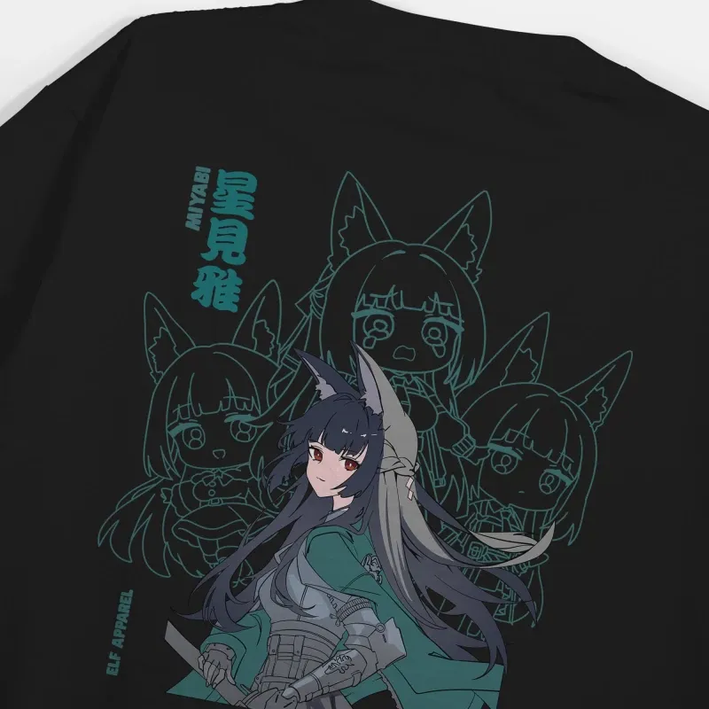 星見雅 絕區零粉絲自製T恤