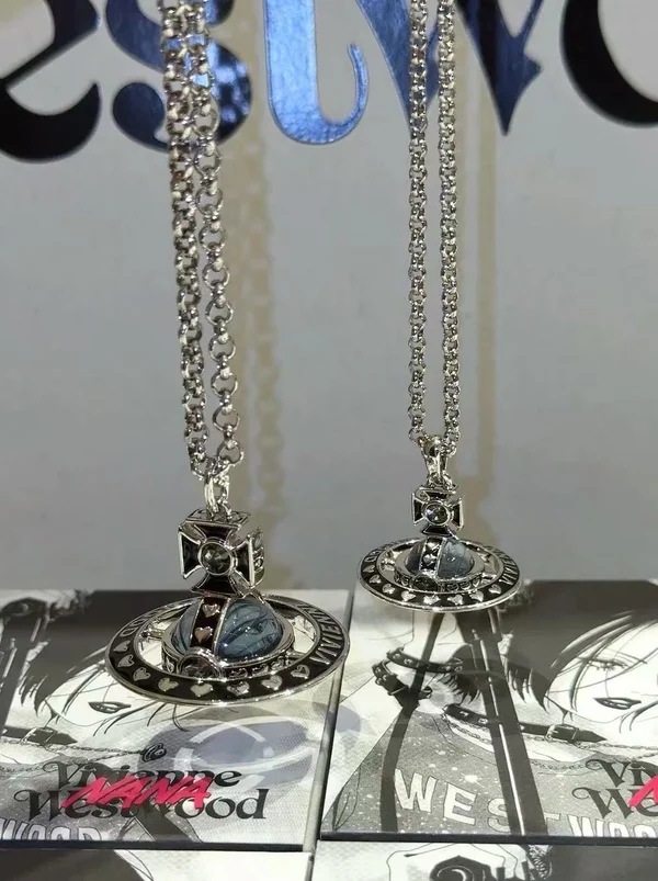 Vivienne Westwood X NANA 土星項鍊｜VWXNANA 限量聯名法瑯吊墜・2色可選