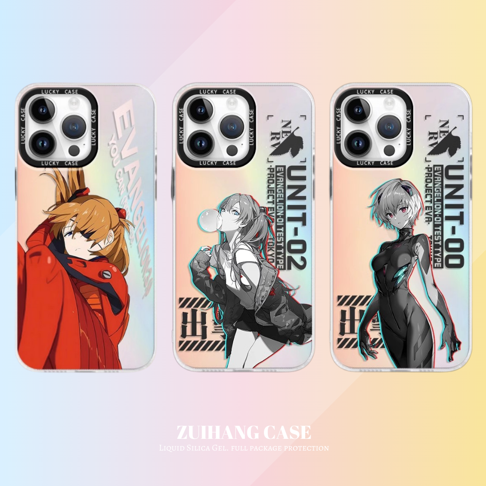 EVA新世紀福音戰士極光鐳射防摔手機殼-ZUIHANG SHOP