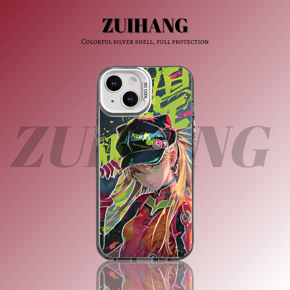 EVA新世紀福音戰士彩銀防摔手機殼-ZUIHANG SHOP