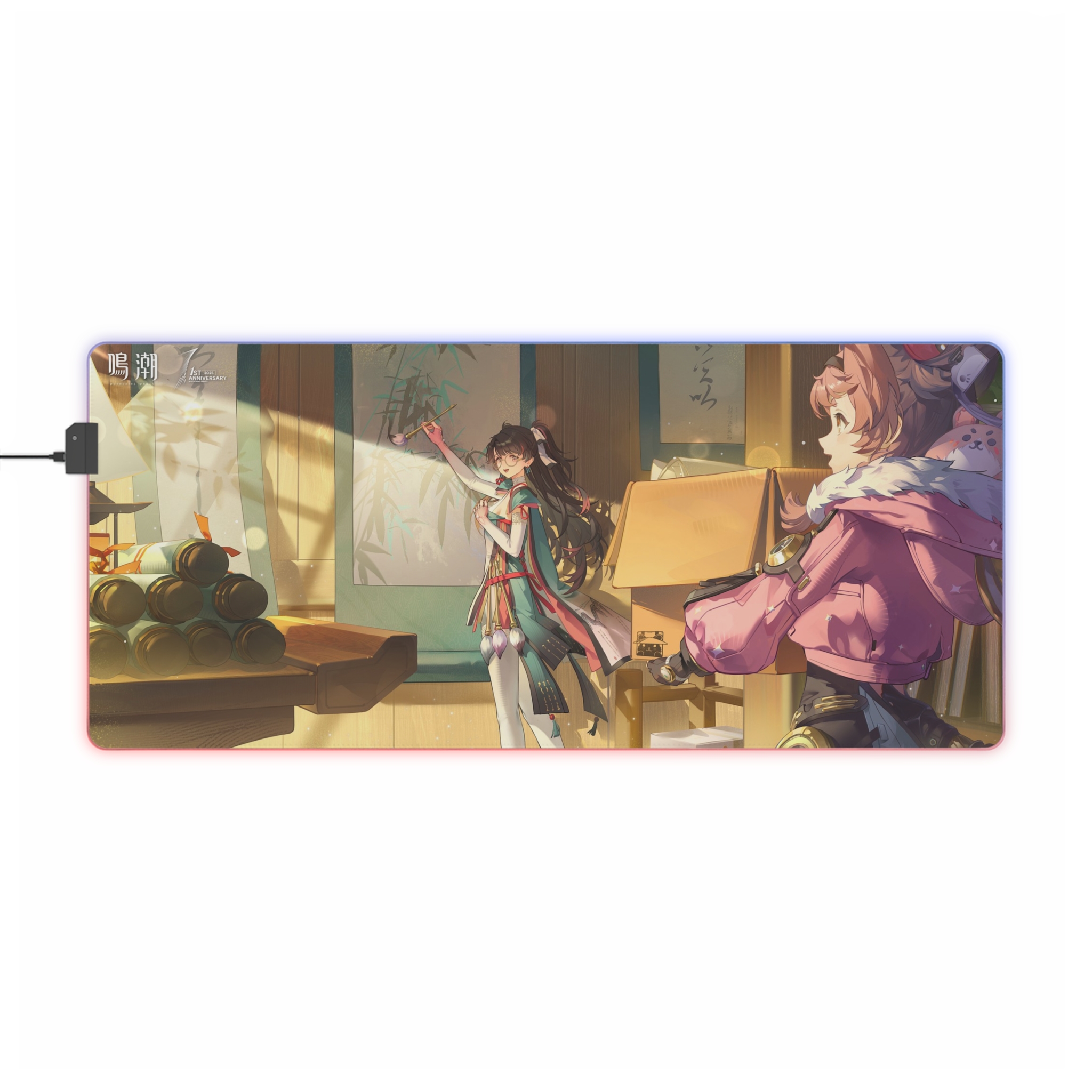 鳴潮 海歌重奏 主題桌墊 LED遊戲滑鼠墊-ZUIHANG SHOP