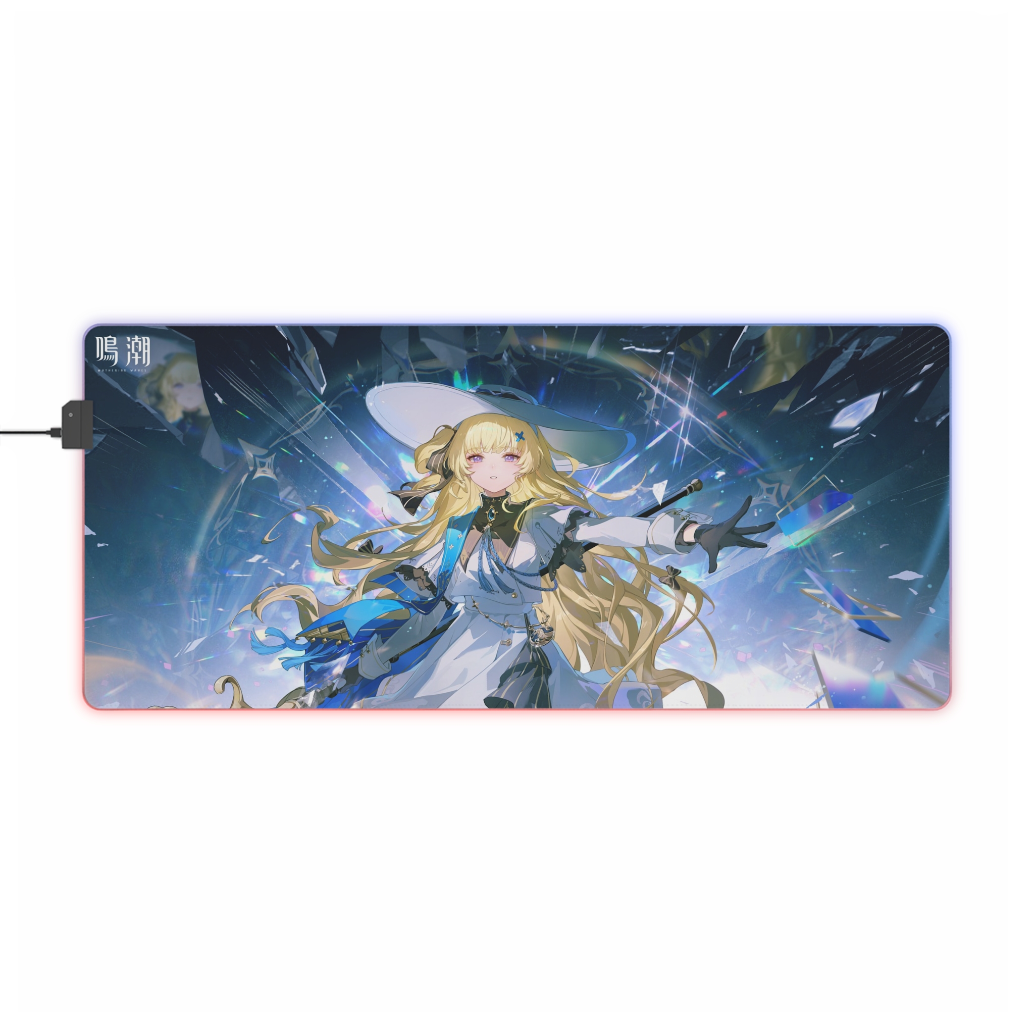 鳴潮 海歌重奏 主題桌墊 LED遊戲滑鼠墊-ZUIHANG SHOP