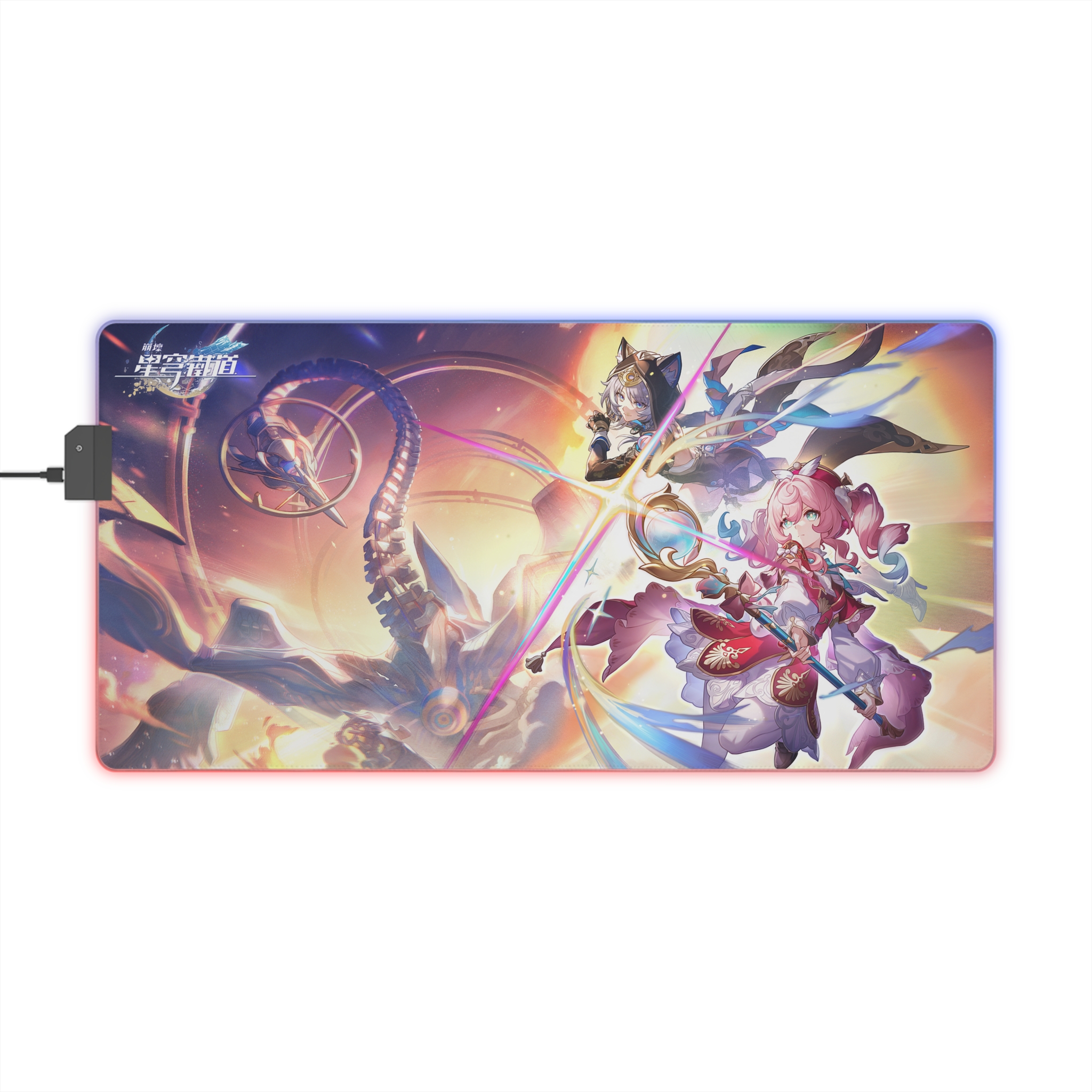 崩壞:星穹鐵道 主題桌墊 LED遊戲滑鼠墊-ZUIHANG SHOP