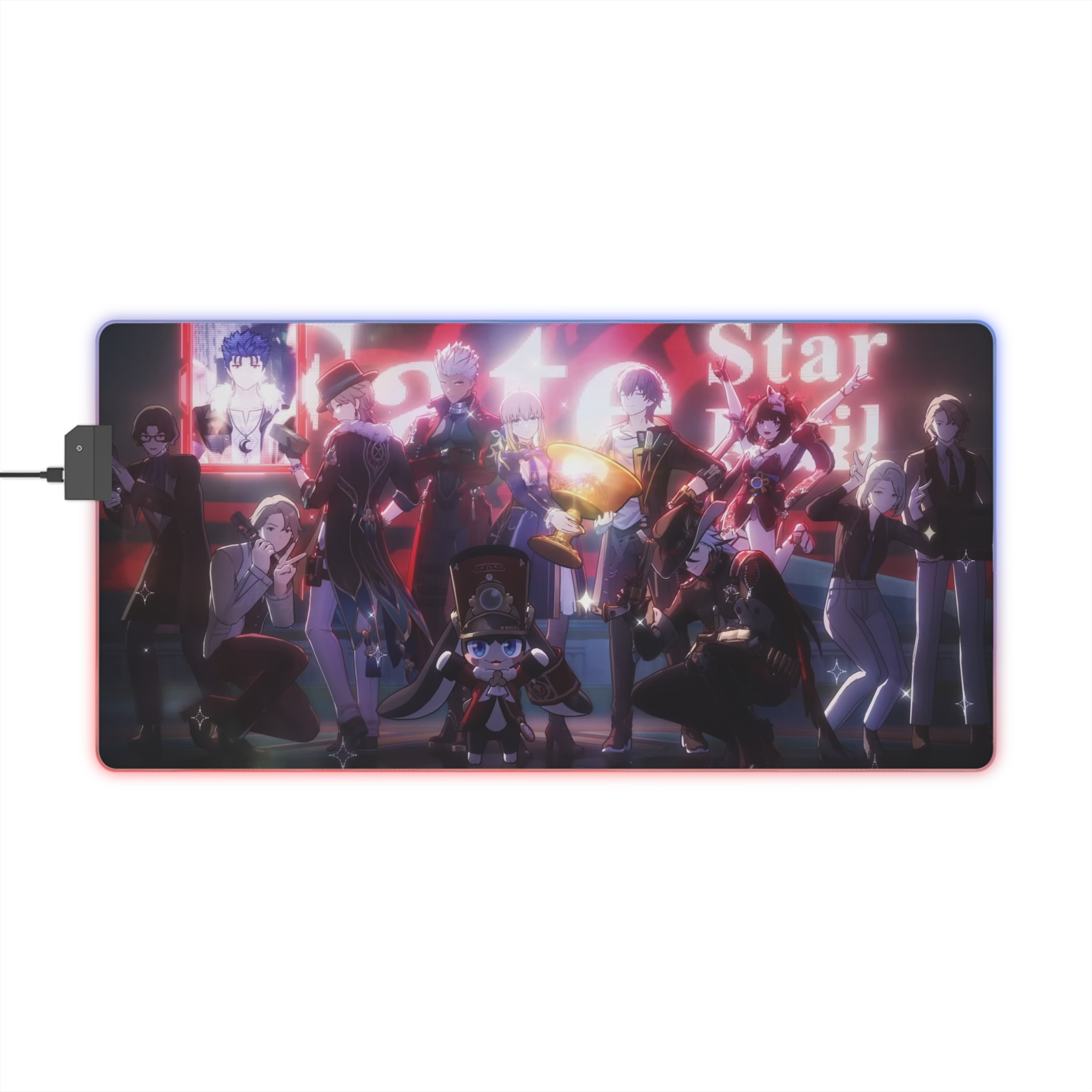 崩壞:星穹鐵道 主題桌墊 LED遊戲滑鼠墊-ZUIHANG SHOP