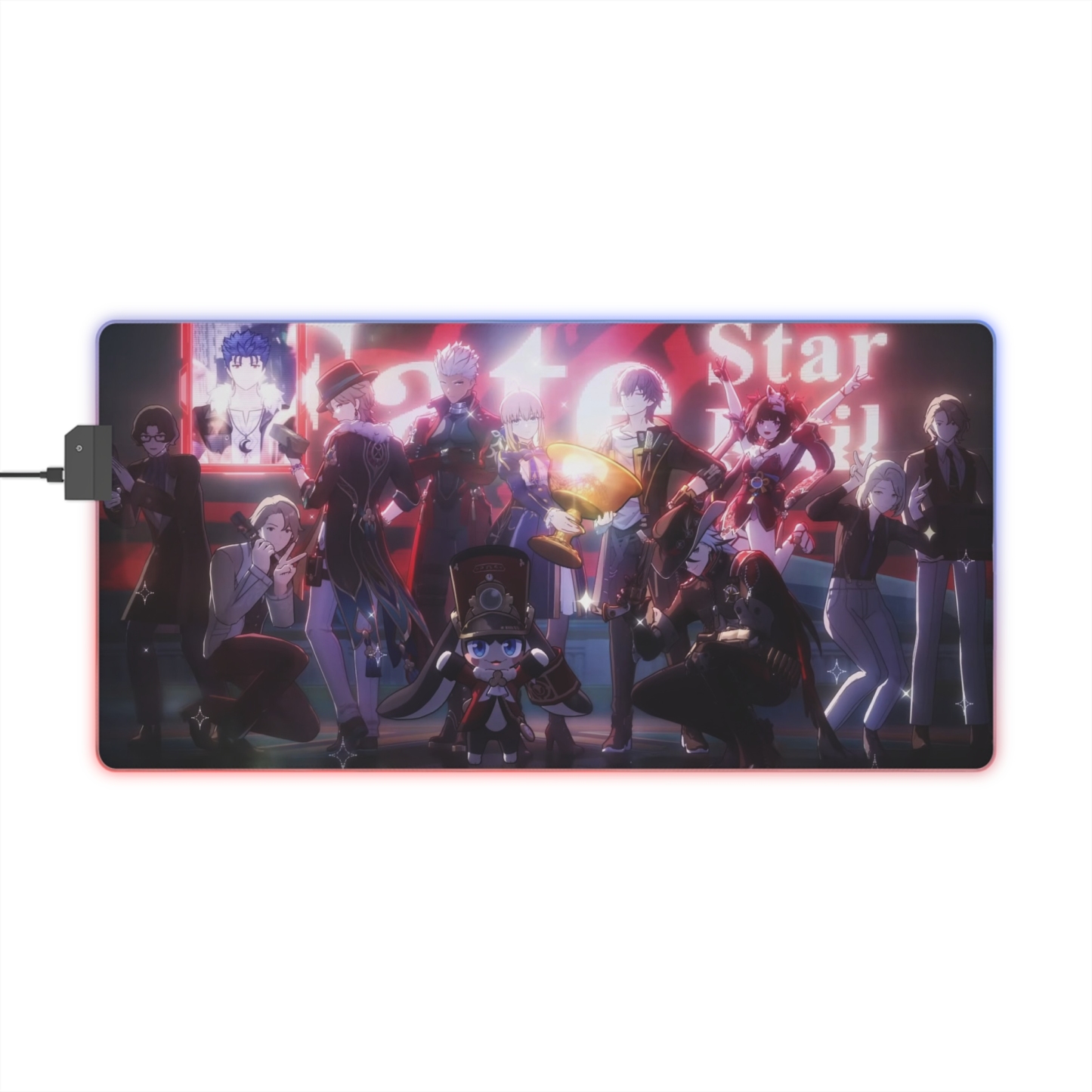 崩壞:星穹鐵道 主題桌墊 LED遊戲滑鼠墊-ZUIHANG SHOP