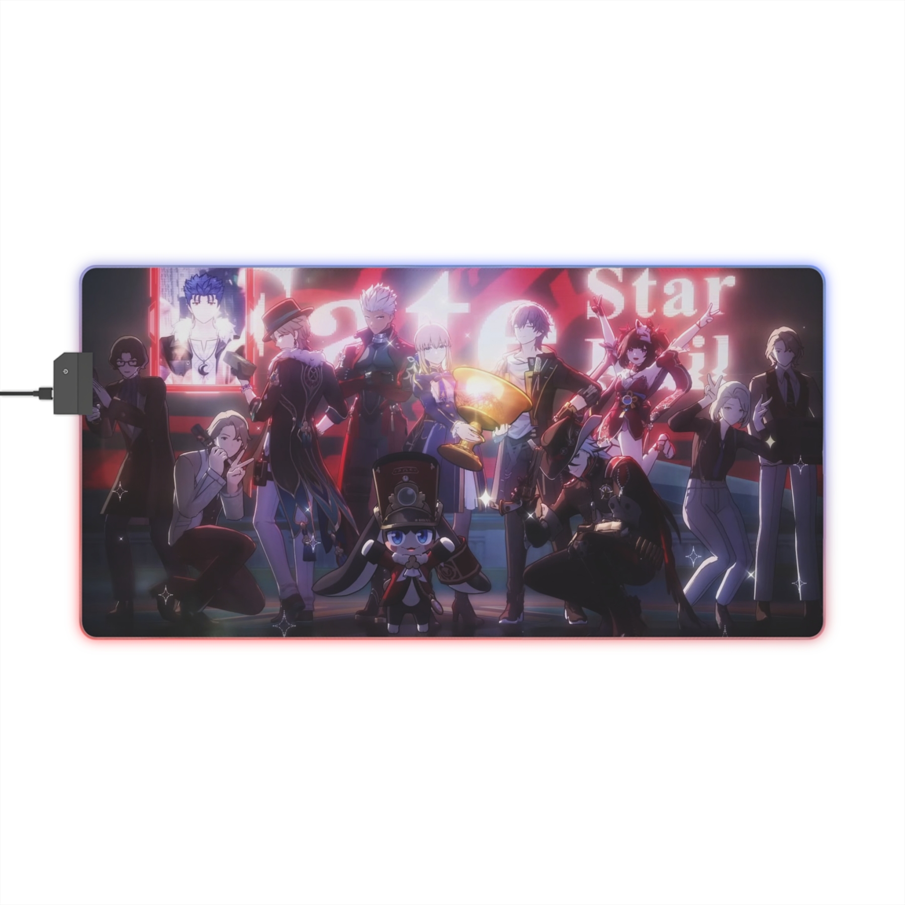 崩壞:星穹鐵道 主題桌墊 LED遊戲滑鼠墊-ZUIHANG SHOP