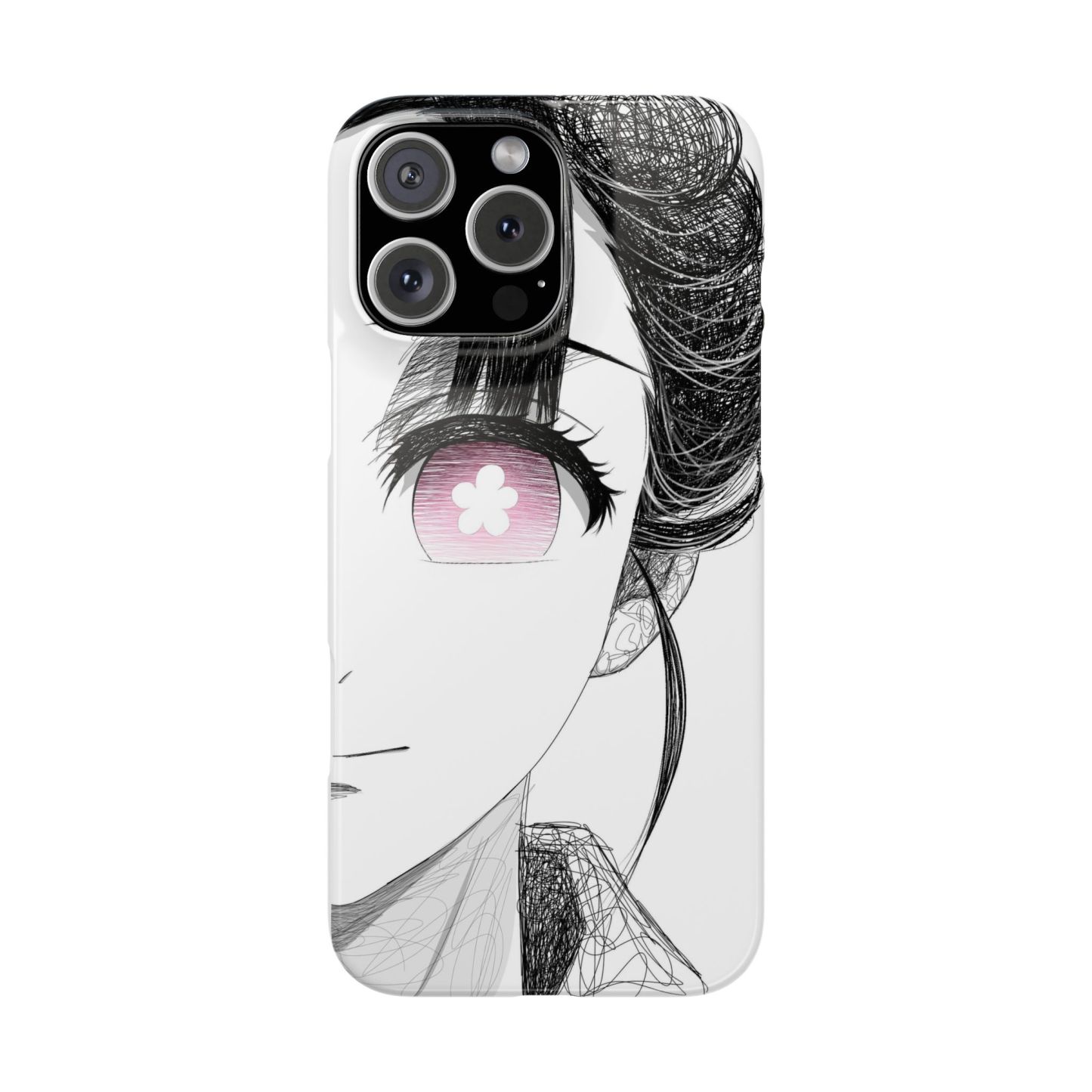 亂線畫風高清彩繪全包防摔菲林殼-ZUIHANG SHOP