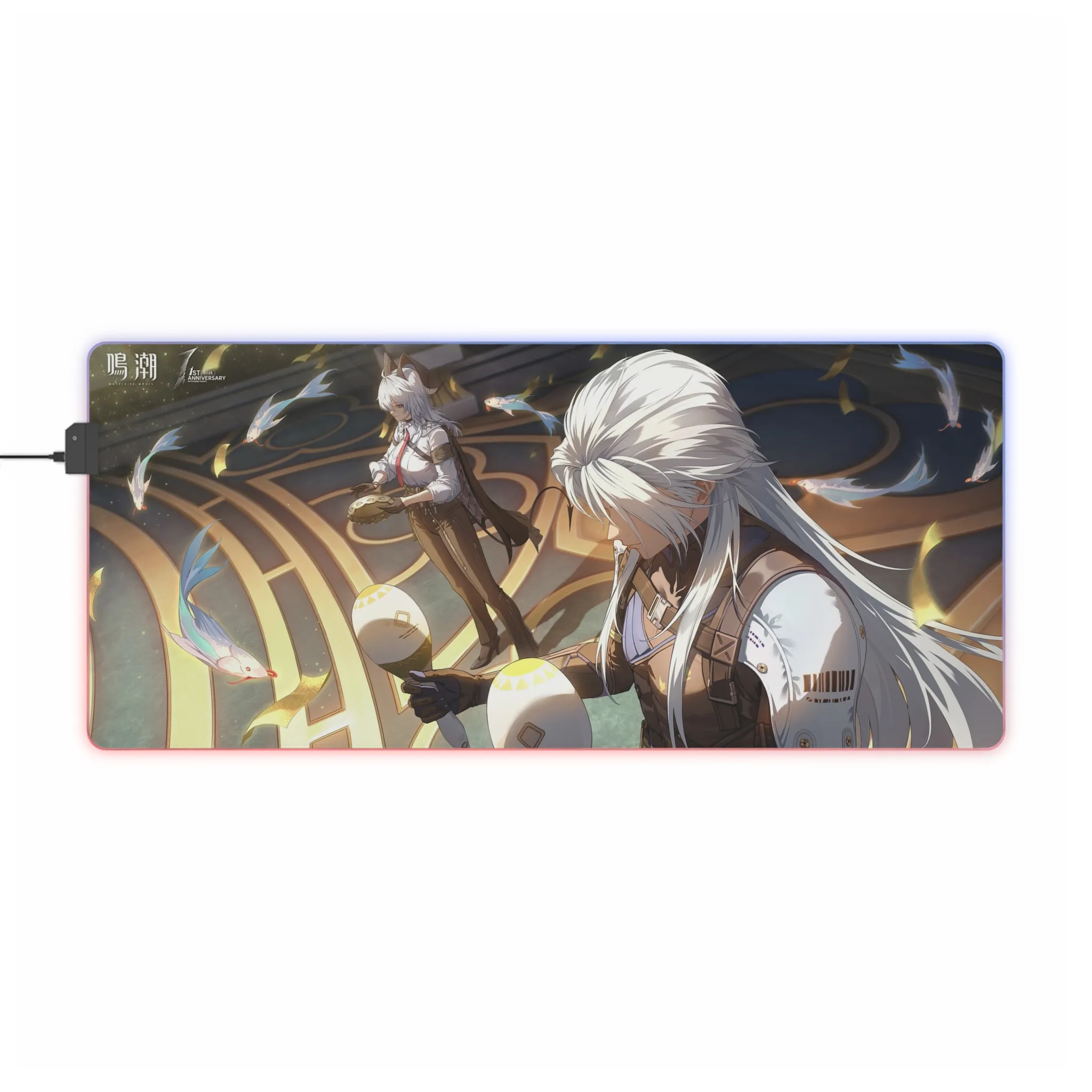 鳴潮 海歌重奏 主題桌墊 LED遊戲滑鼠墊-ZUIHANG SHOP