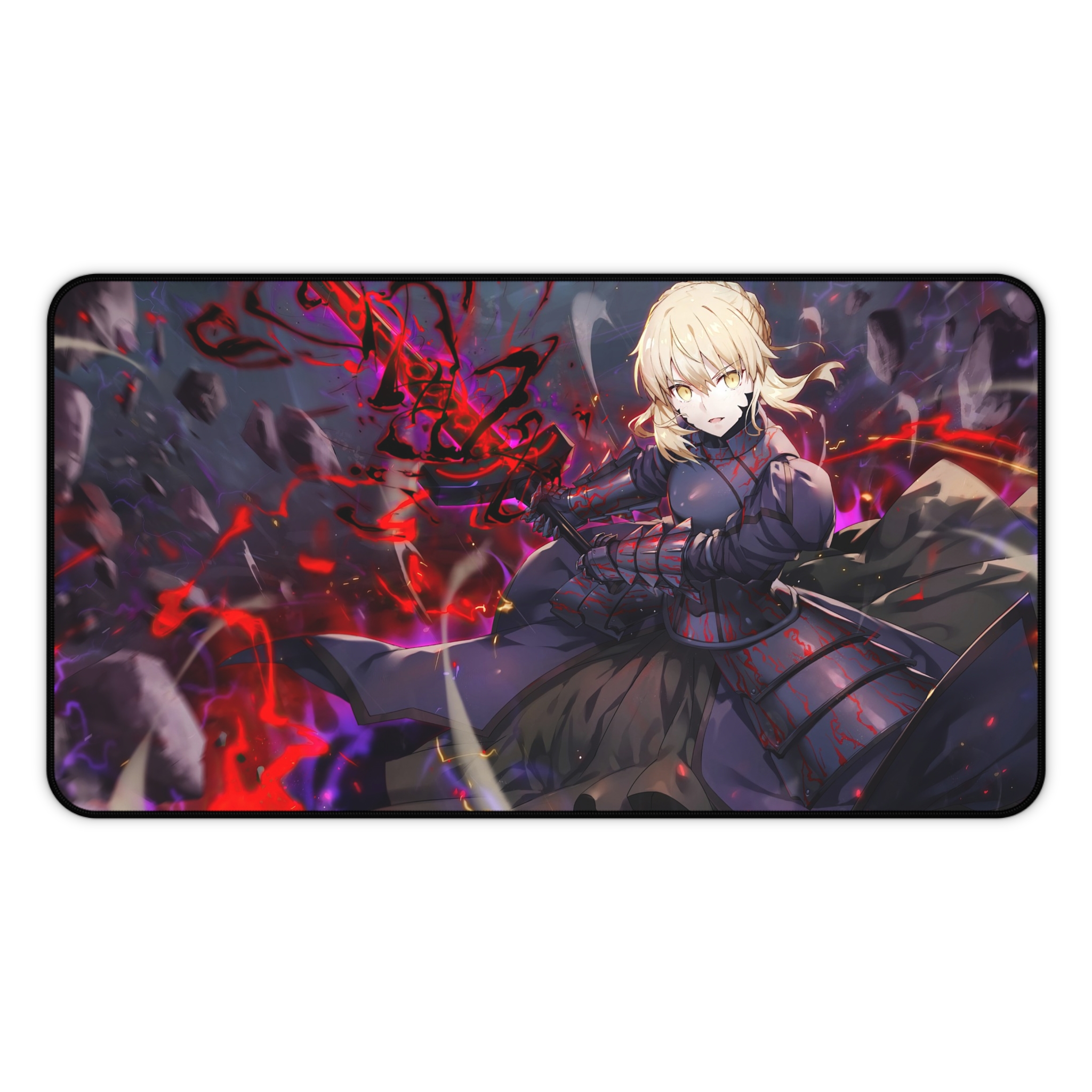 Saber Alter Fate卡牌桌遊週邊牌墊滑鼠墊
