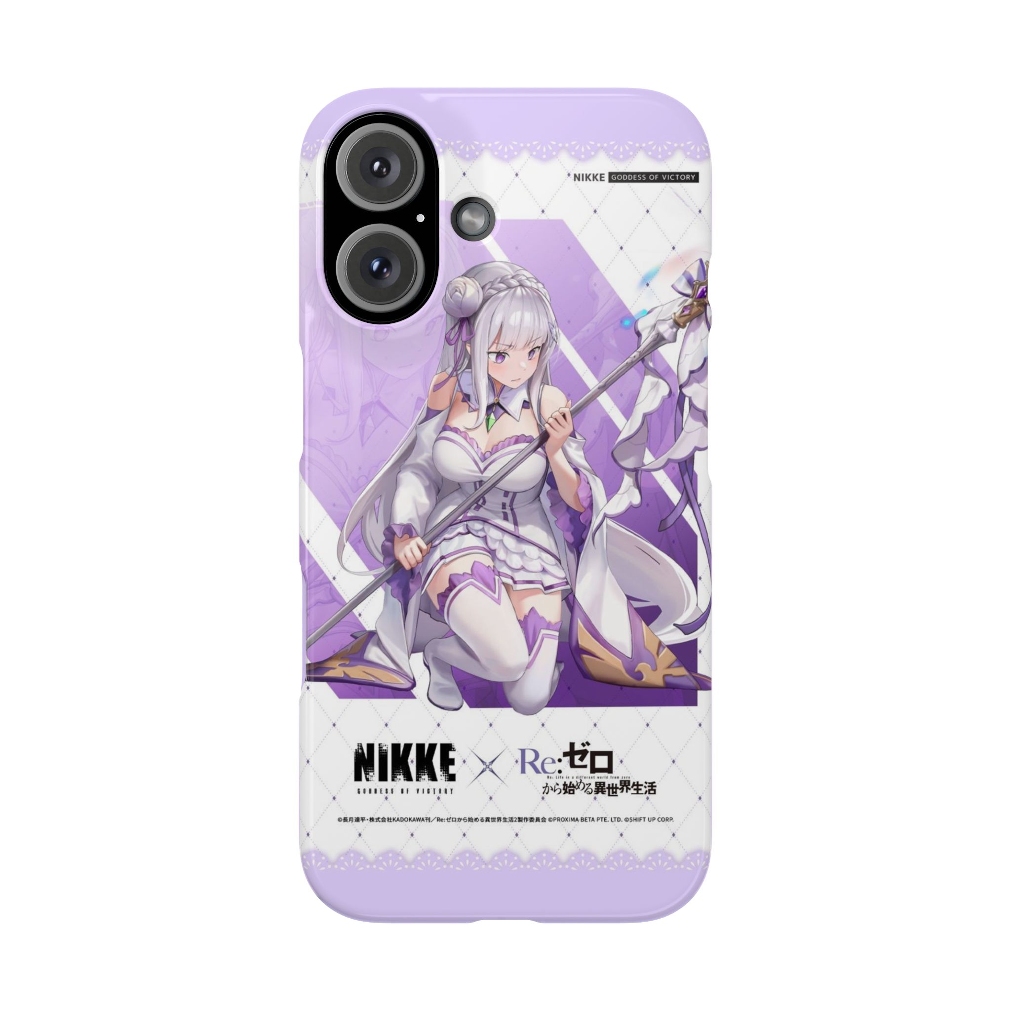 NIKKE × 愛蜜莉雅 聯名限定主題高清彩繪手機殼