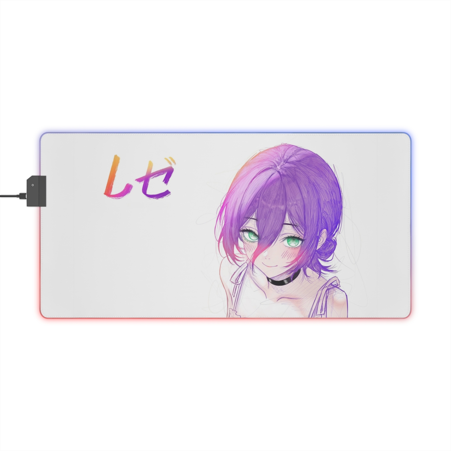 亂線畫風 主題桌墊 LED遊戲滑鼠墊-ZUIHANG SHOP