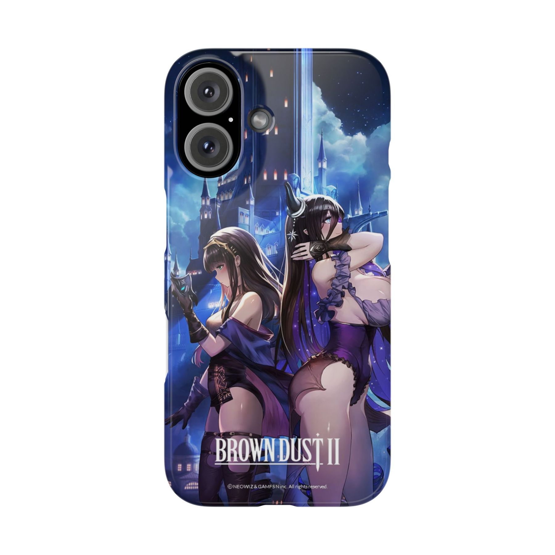 棕色塵埃高清彩繪全包防摔菲林殼-ZUIHANG SHOP