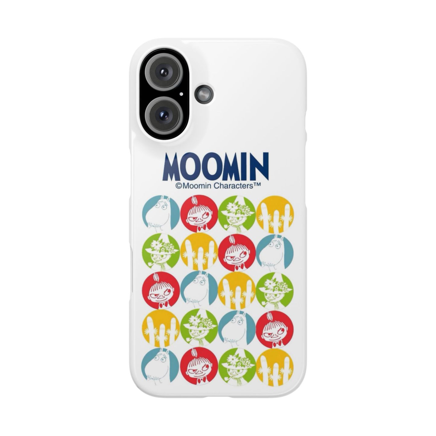 Moomin 姆明高清彩繪全包防摔菲林殼