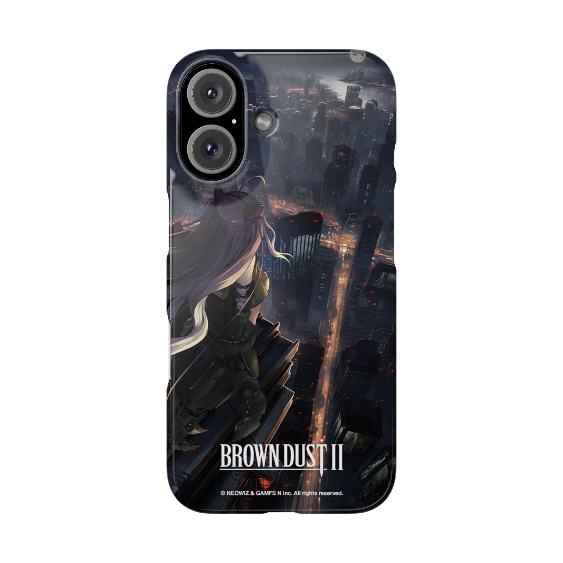 棕色塵埃高清彩繪全包防摔菲林殼-ZUIHANG SHOP