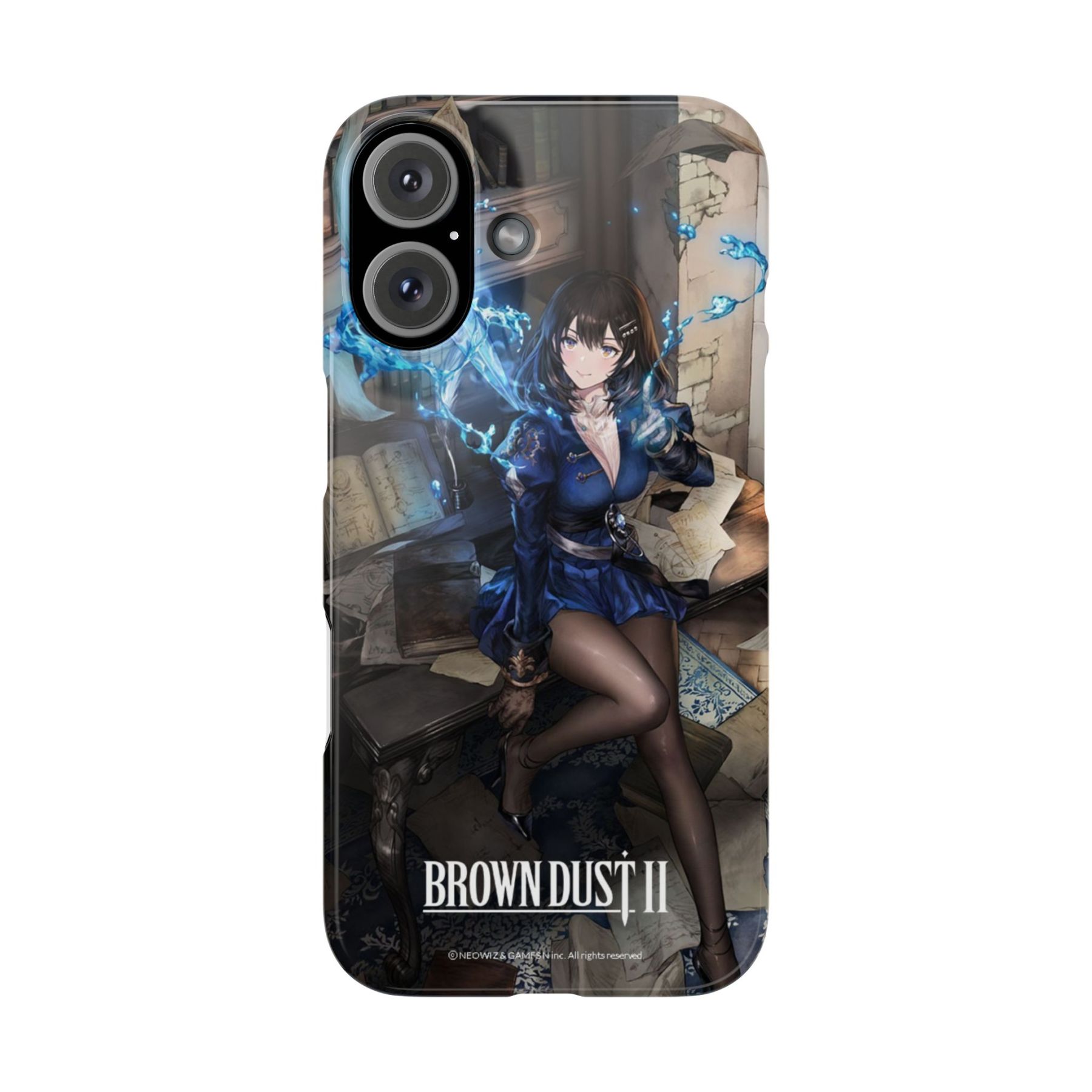 棕色塵埃高清彩繪全包防摔菲林殼-ZUIHANG SHOP