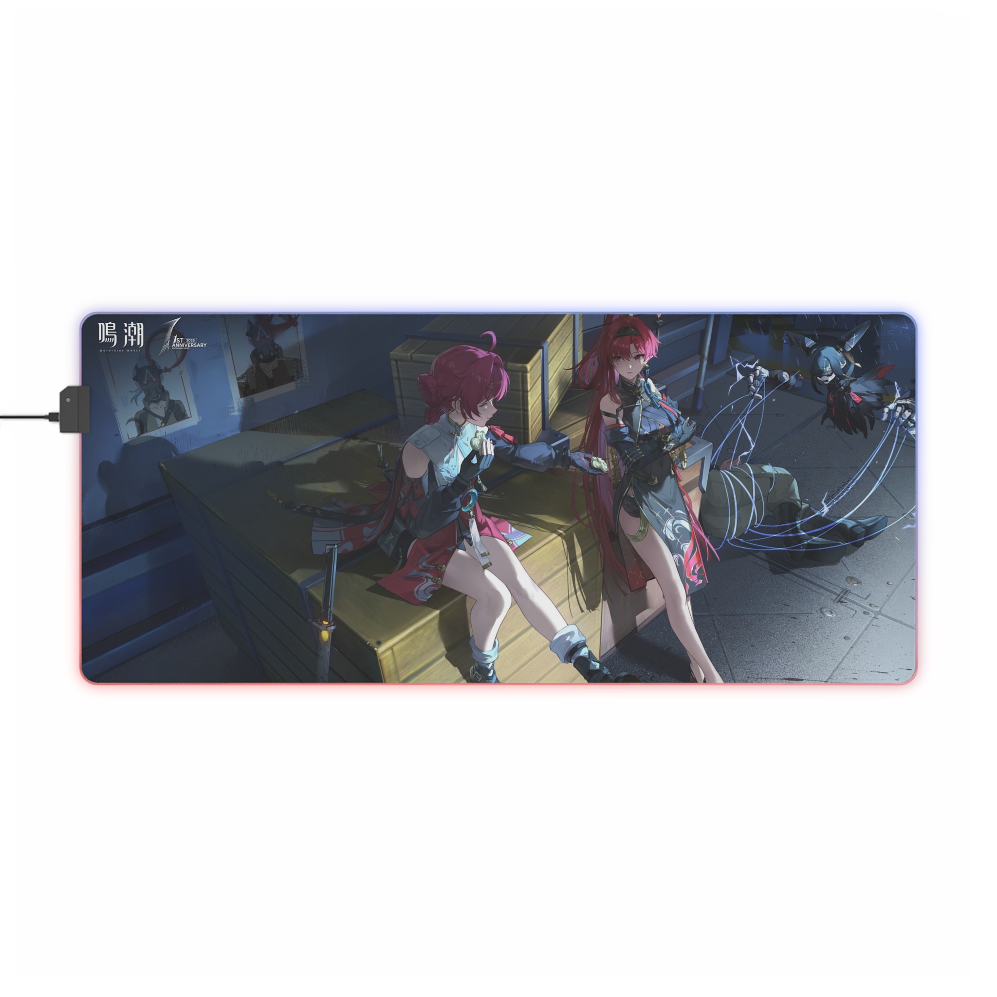 鳴潮 海歌重奏 主題桌墊 LED遊戲滑鼠墊-ZUIHANG SHOP