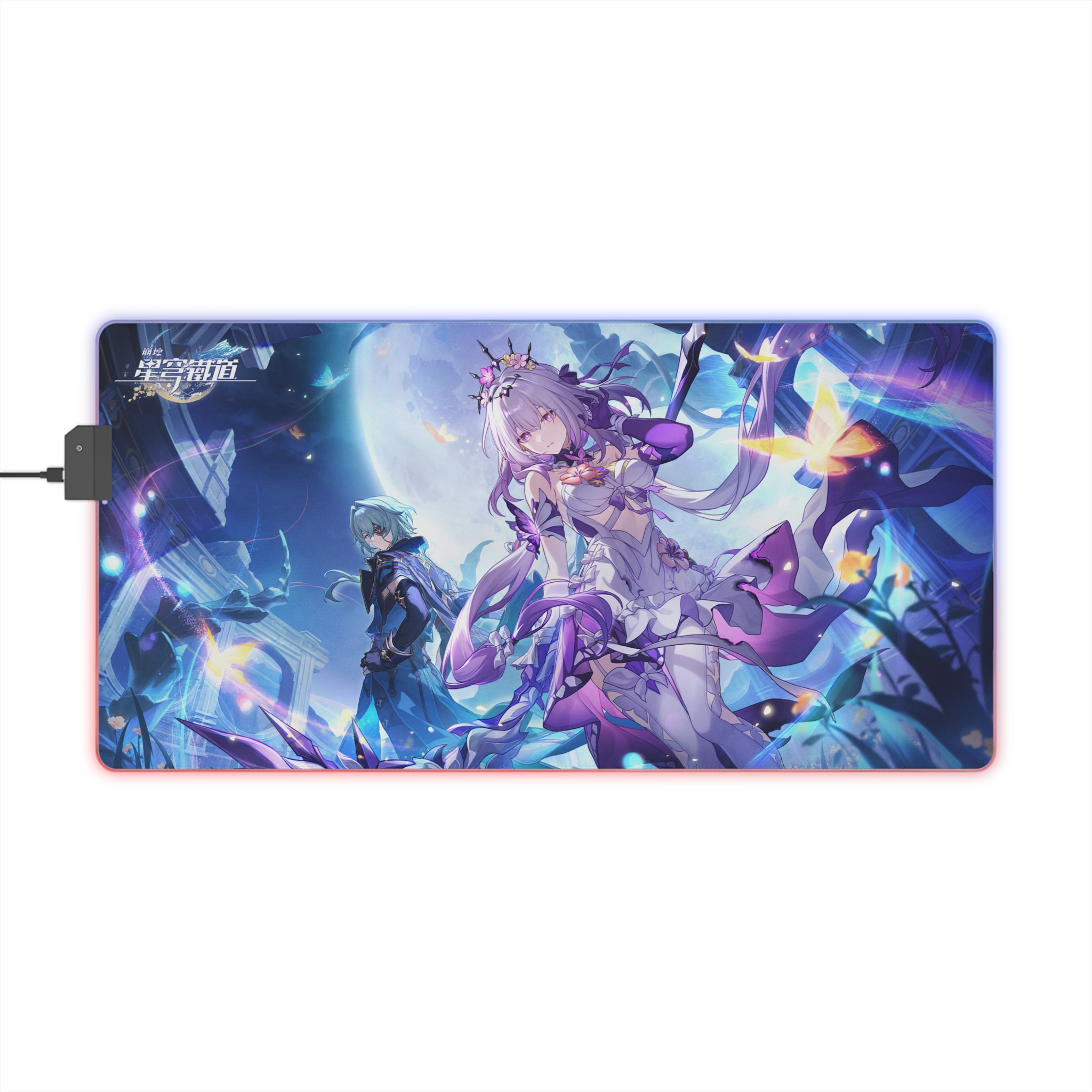 崩壞:星穹鐵道 主題桌墊 LED遊戲滑鼠墊-ZUIHANG SHOP