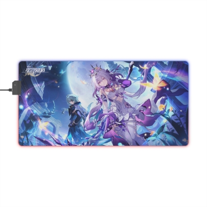 崩壞:星穹鐵道 主題桌墊 LED遊戲滑鼠墊-ZUIHANG SHOP