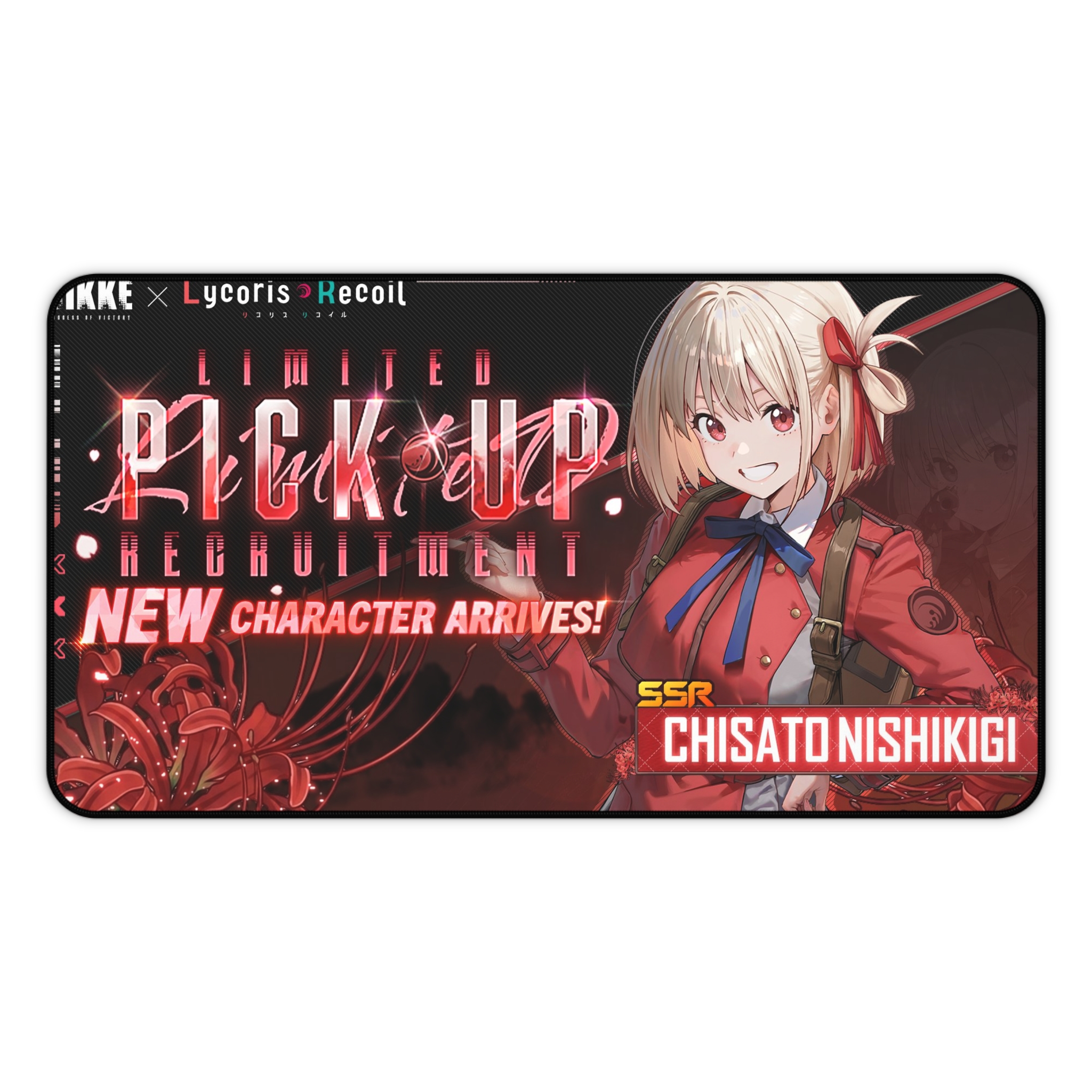 NIKKE錦木千束 勝利女神卡牌桌遊週邊牌墊滑鼠墊