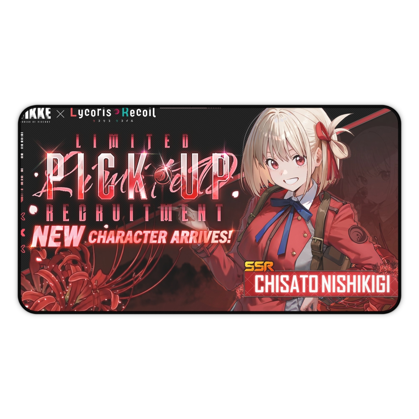 NIKKE錦木千束 勝利女神卡牌桌遊週邊牌墊滑鼠墊