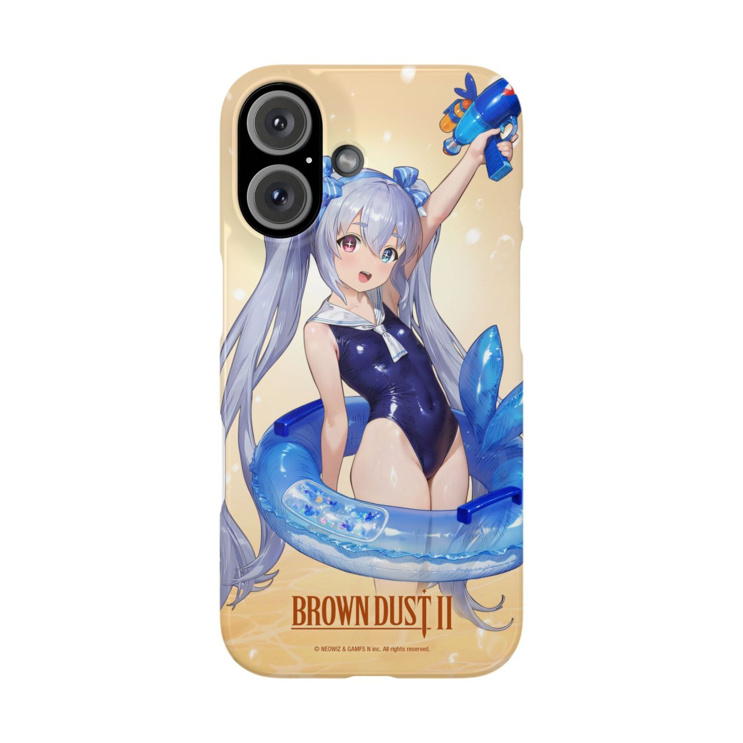 棕色塵埃高清彩繪全包防摔菲林殼-ZUIHANG SHOP