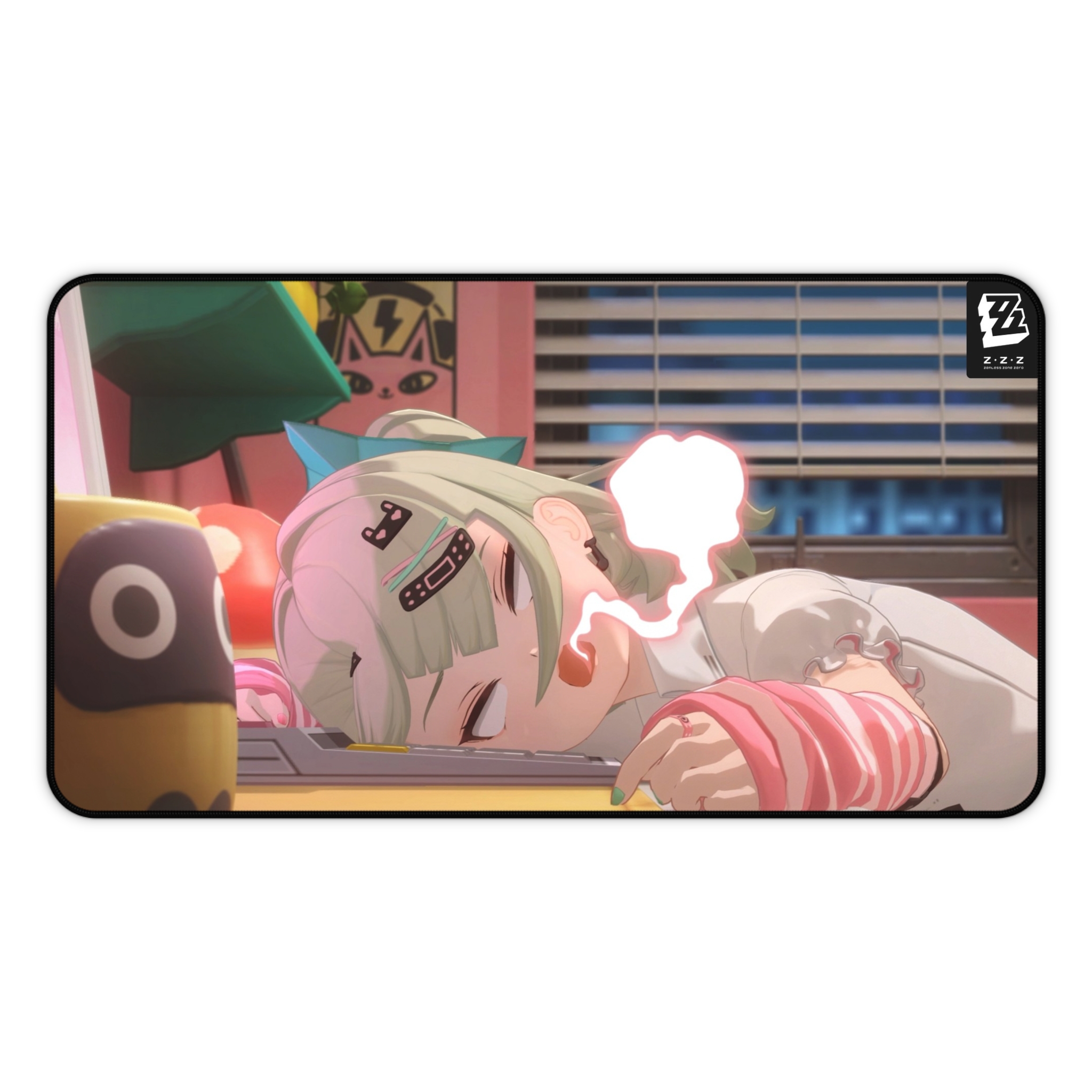 千夏 絕區零卡牌桌遊週邊牌墊滑鼠墊