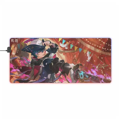 鳴潮 海歌重奏 主題桌墊 LED遊戲滑鼠墊-ZUIHANG SHOP