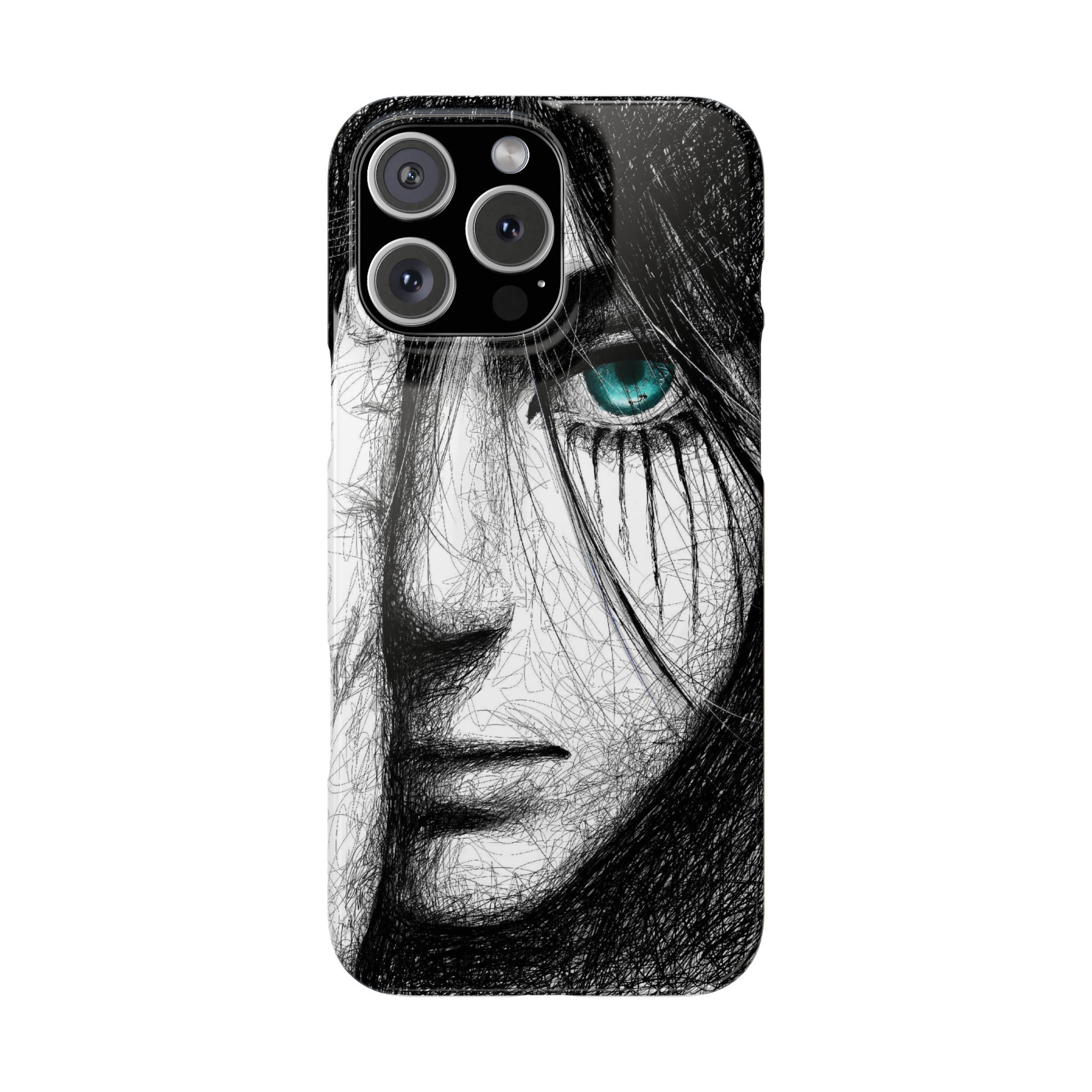 亂線畫風高清彩繪全包防摔菲林殼-ZUIHANG SHOP