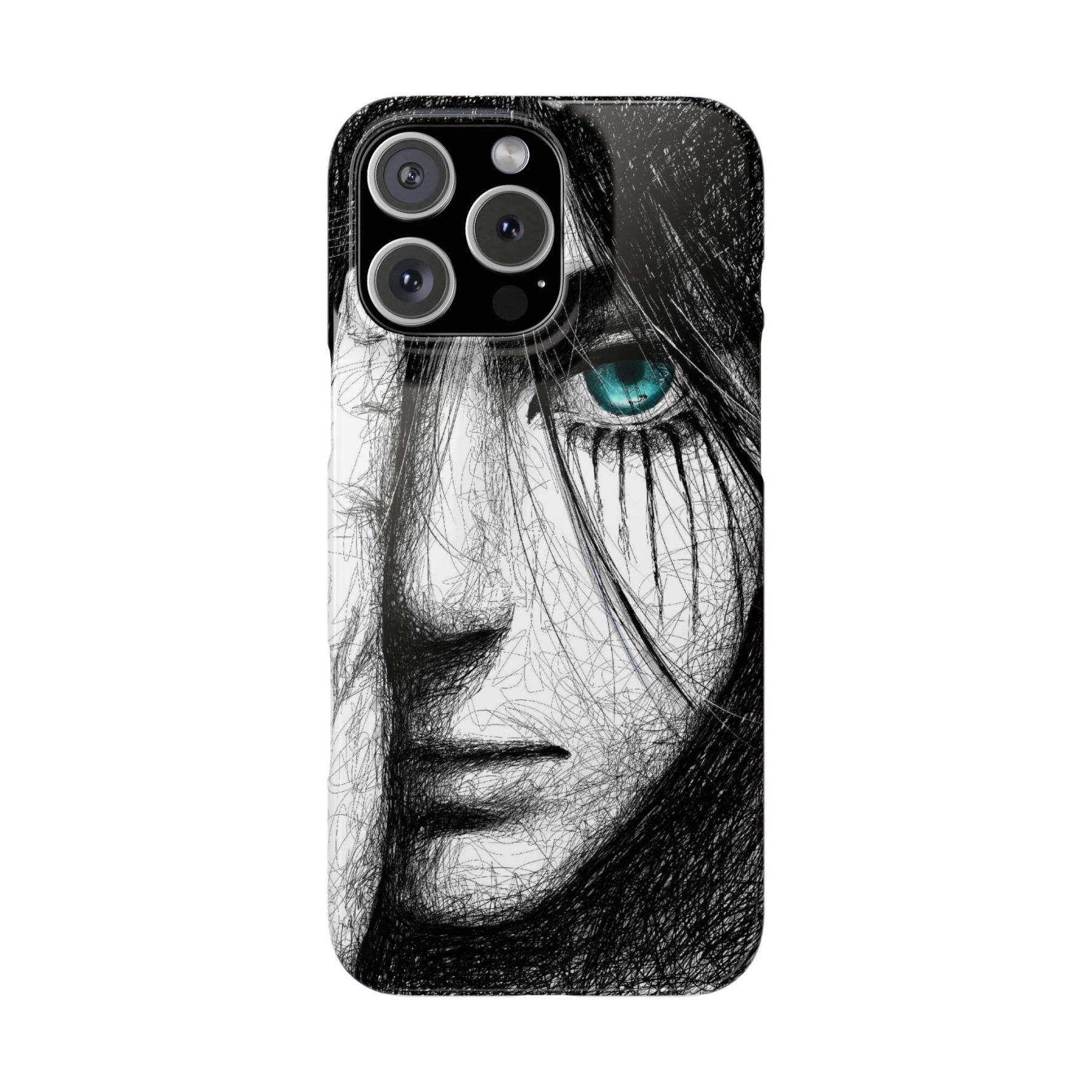 亂線畫風高清彩繪全包防摔菲林殼-ZUIHANG SHOP