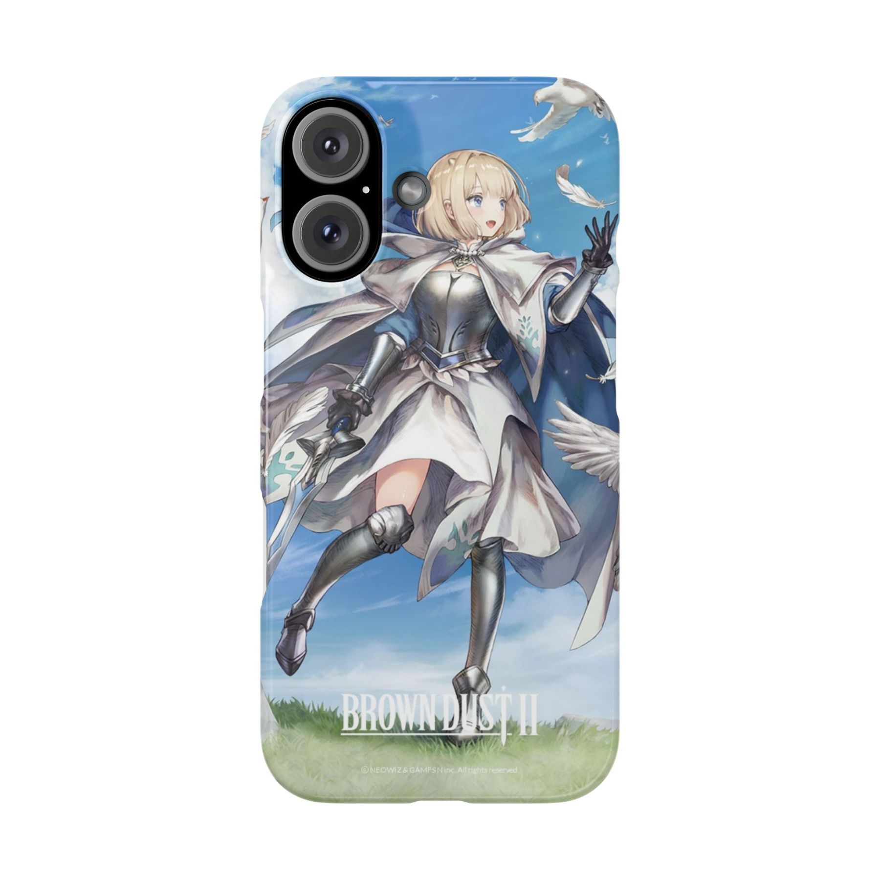 棕色塵埃高清彩繪全包防摔菲林殼-ZUIHANG SHOP