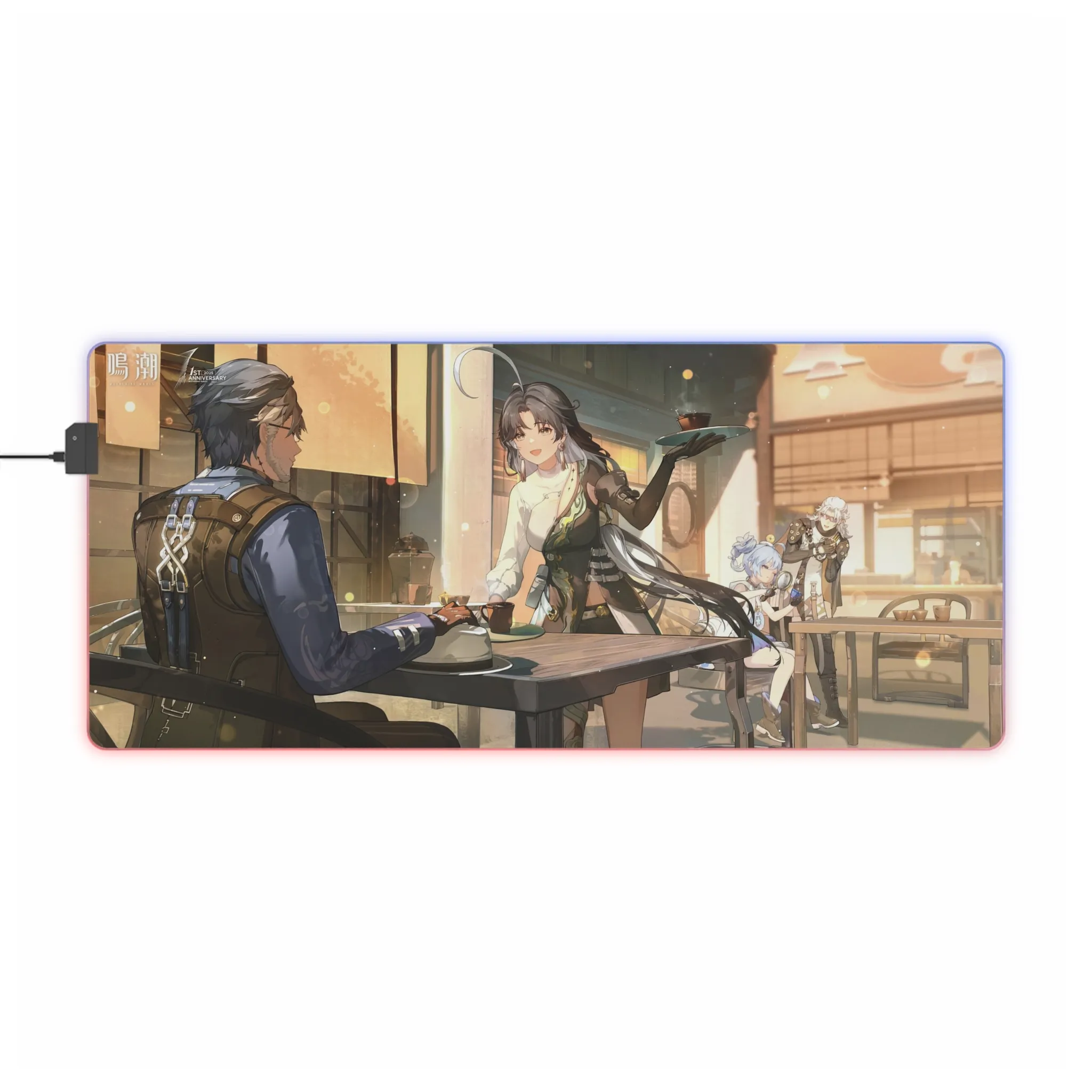 鳴潮 海歌重奏 主題桌墊 LED遊戲滑鼠墊-ZUIHANG SHOP