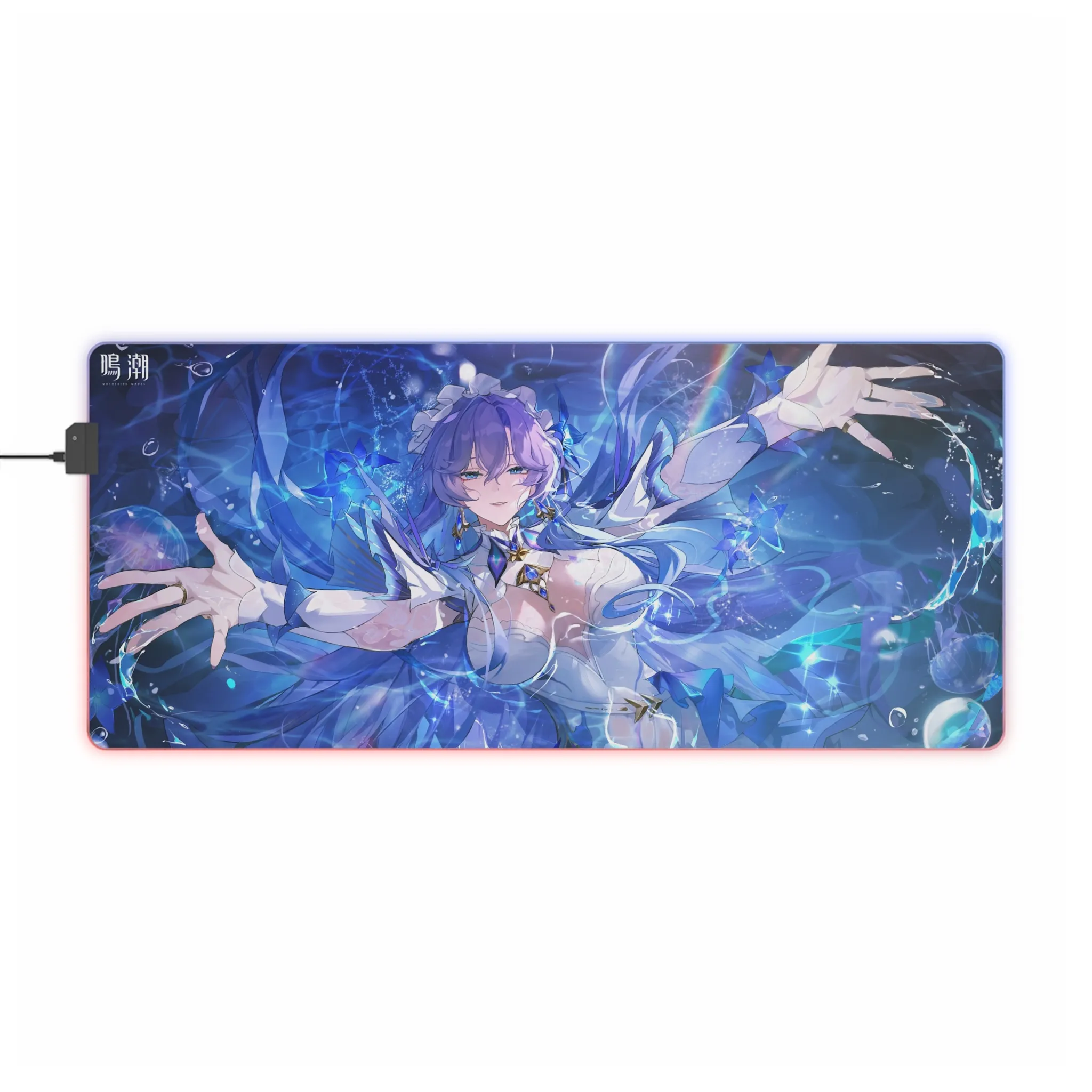 鳴潮 海歌重奏 主題桌墊 LED遊戲滑鼠墊-ZUIHANG SHOP