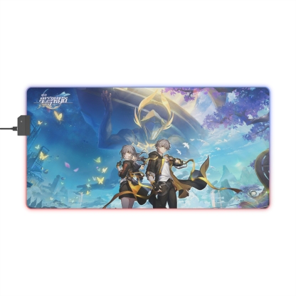 崩壞:星穹鐵道 主題桌墊 LED遊戲滑鼠墊-ZUIHANG SHOP