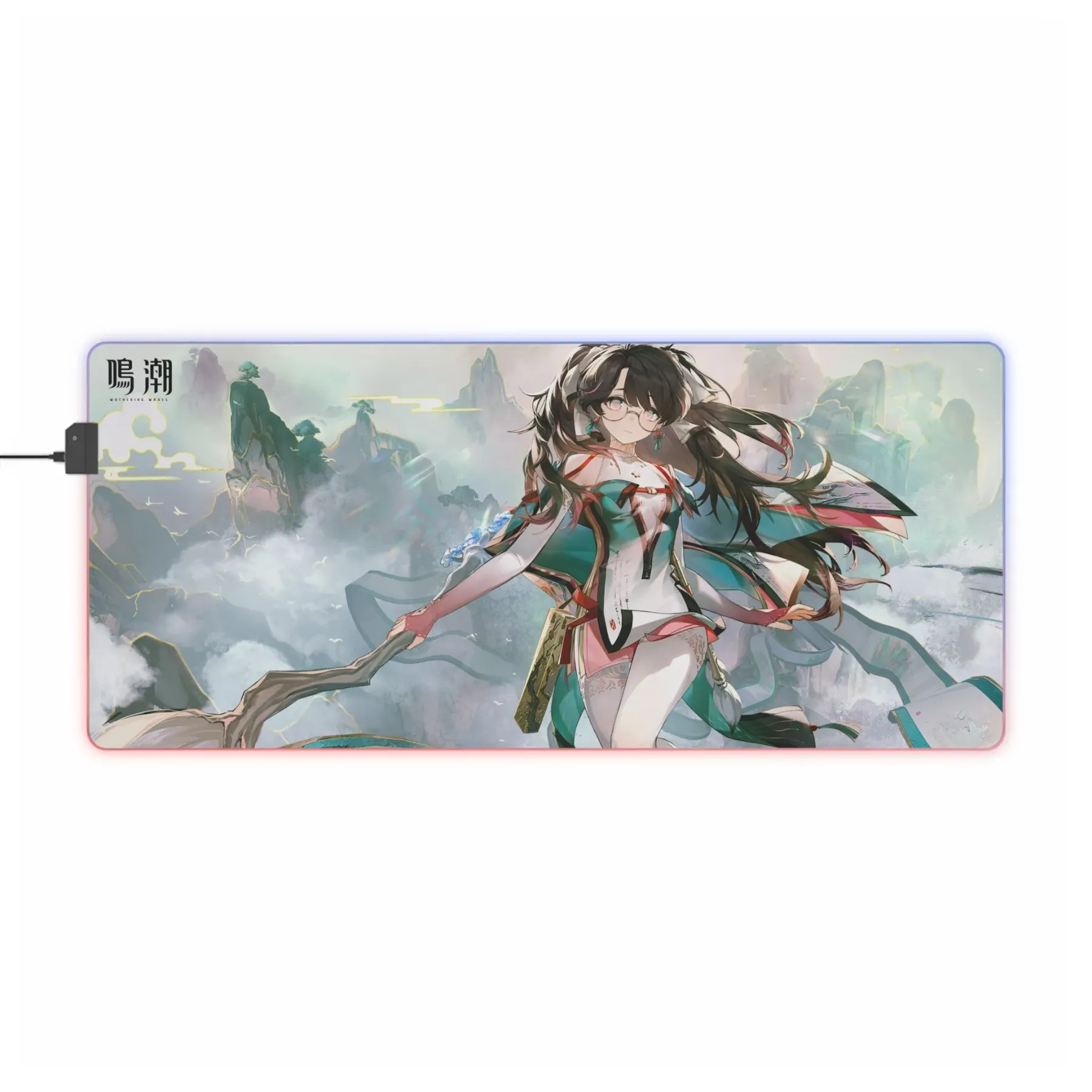 鳴潮 海歌重奏 主題桌墊 LED遊戲滑鼠墊-ZUIHANG SHOP